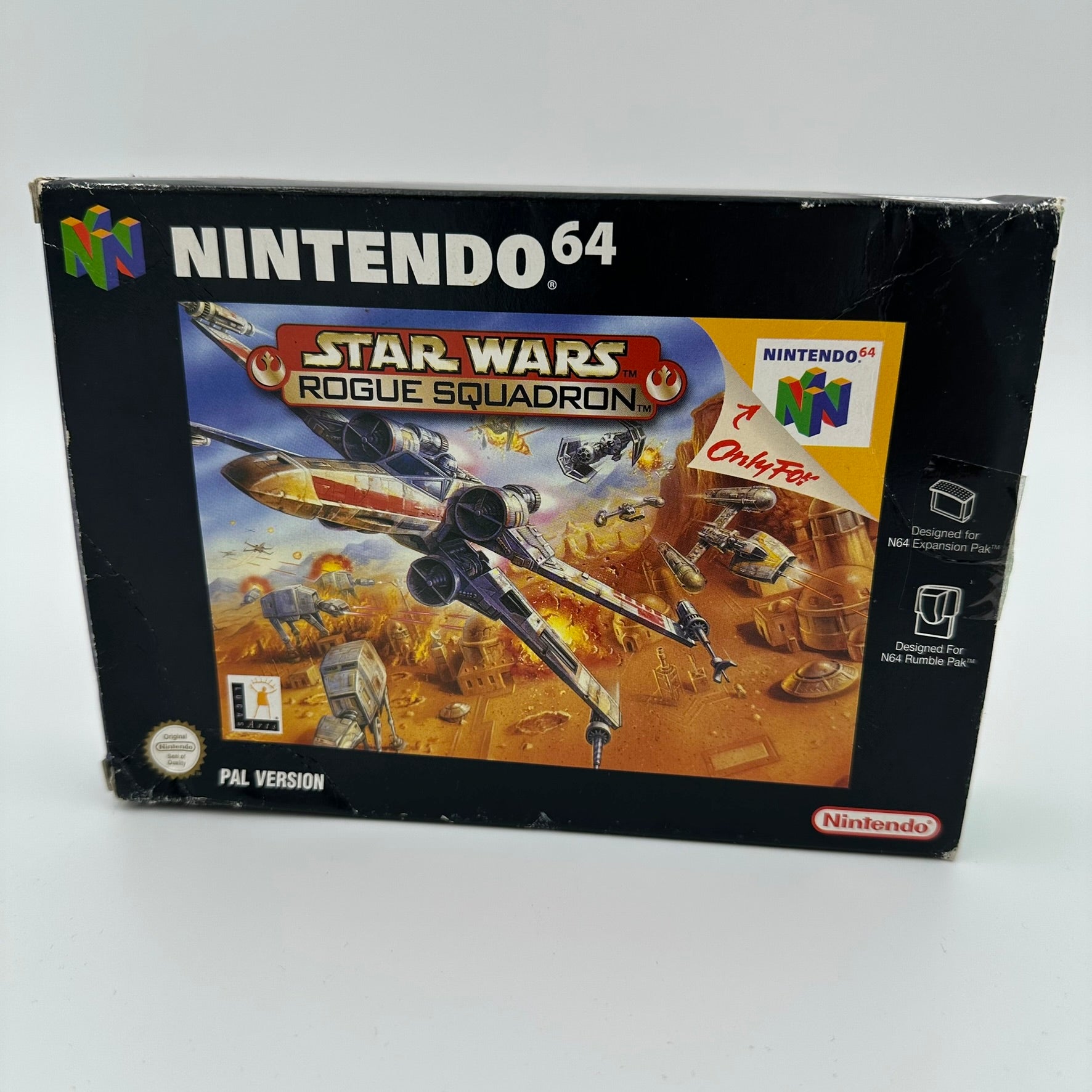 Star Wars: Rogue Squadron - (N64) - CIB - PAL #207105