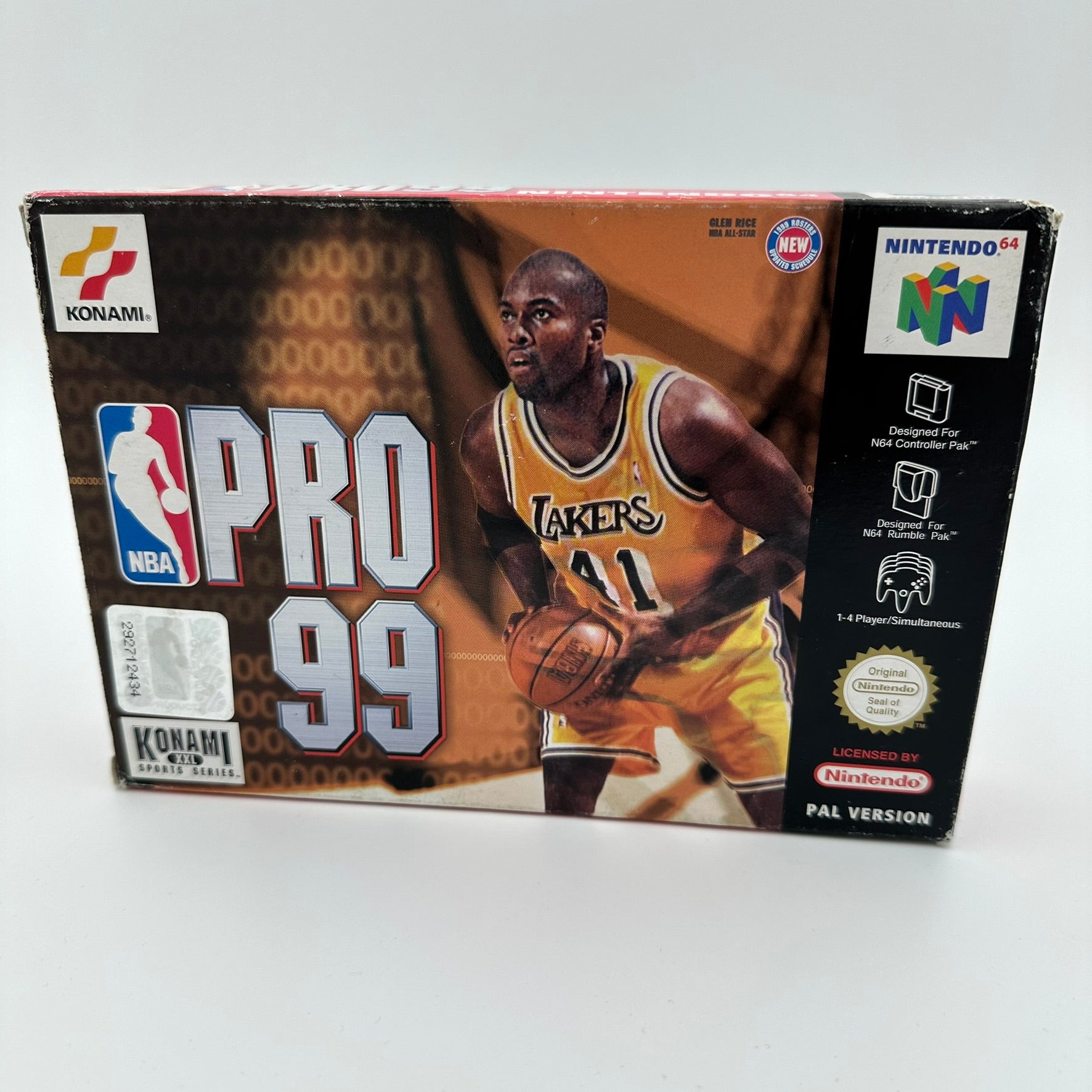 NBA PRO In the Zone '99 - (N64) - CIB - PAL #207077