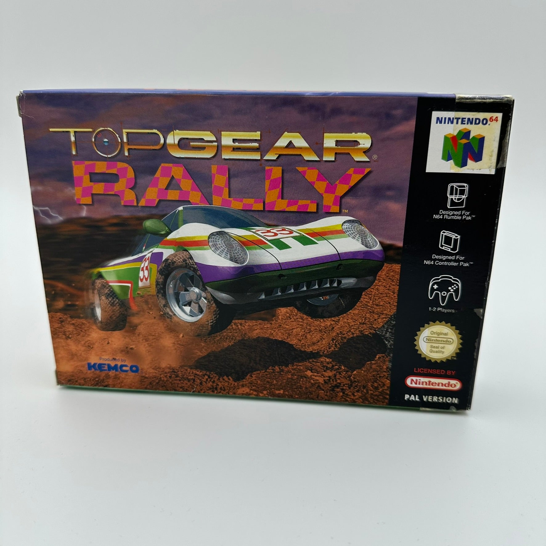 Top Gear Rally - (N64) - CIB - PAL #207117