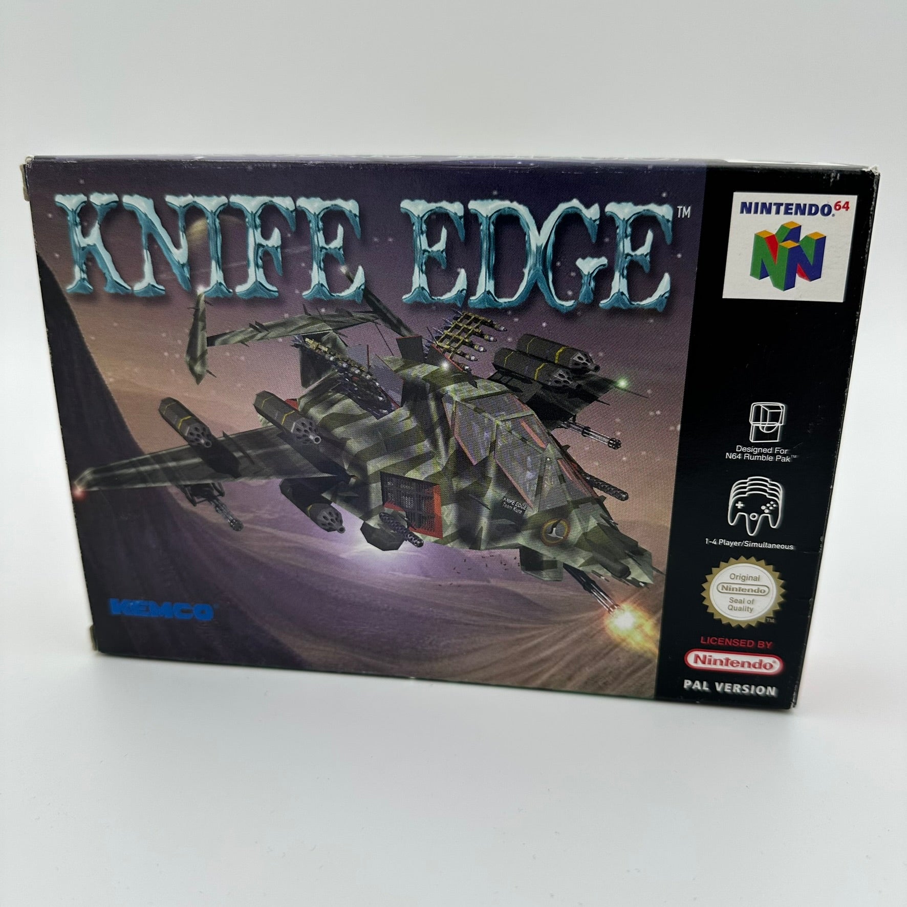 Knife Edge: Nose Gunner - (N64) - CIB - PAL #207057