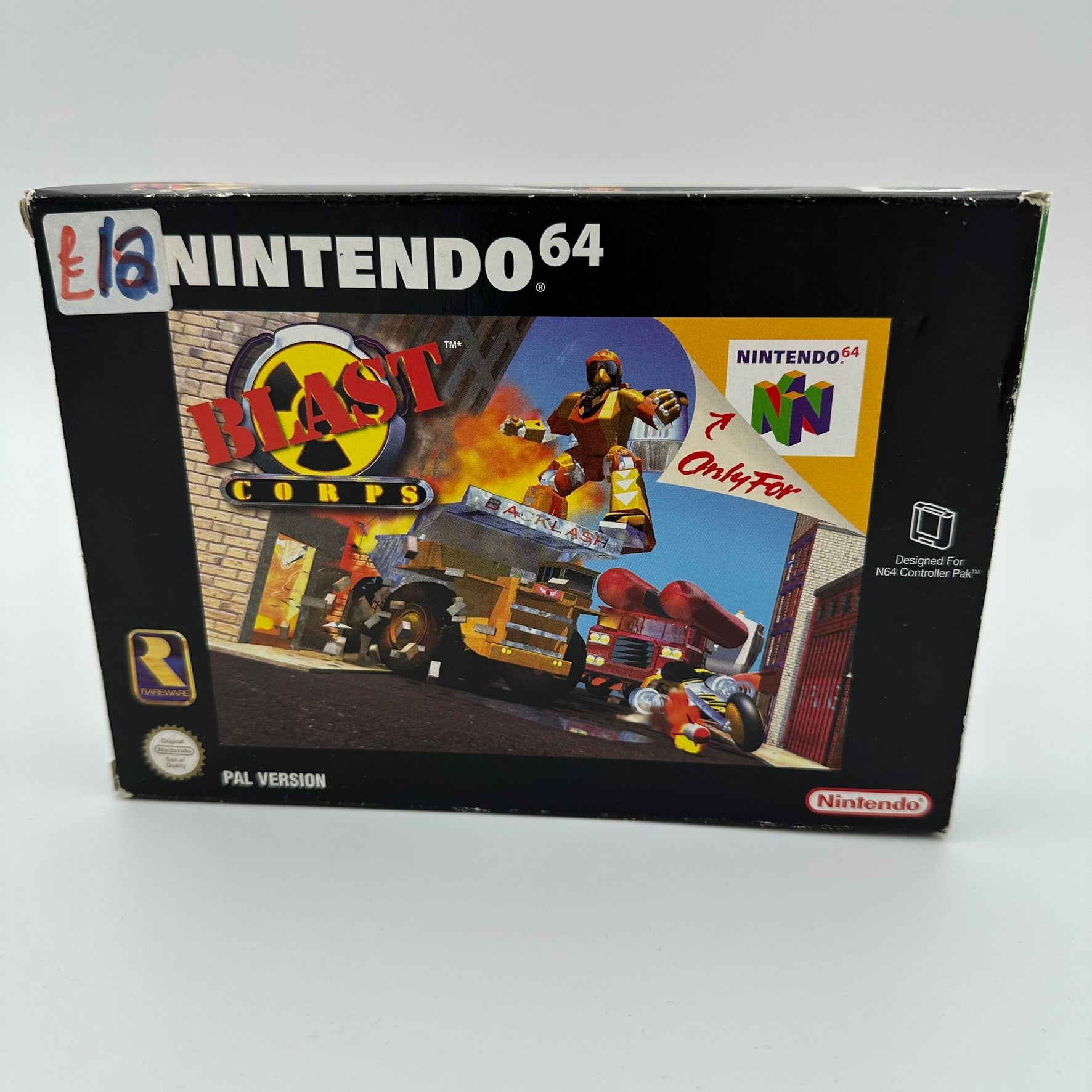 Blast Corps - (N64) - CIB - PAL #207011