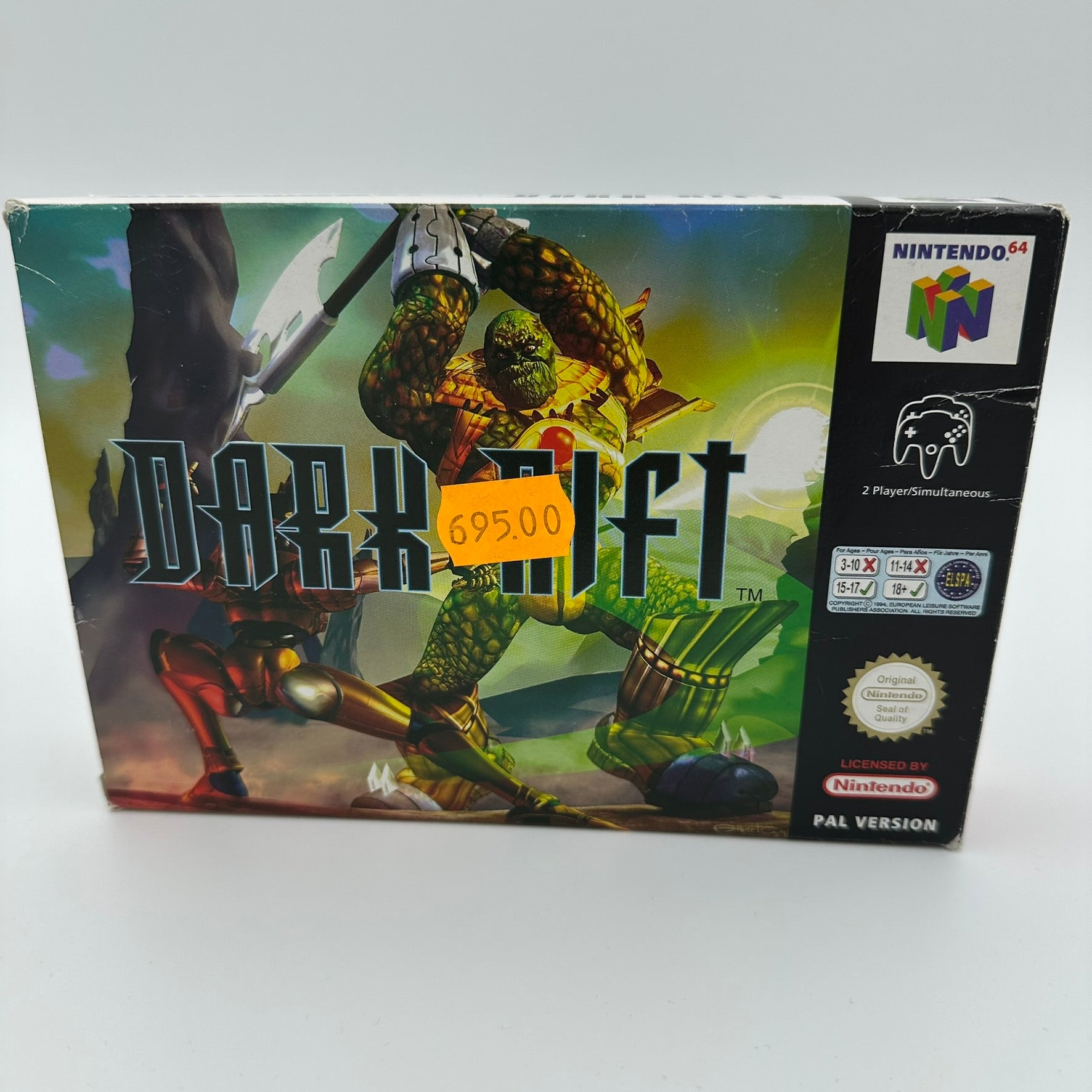 Dark Rift - (N64) - CIB - PAL #207027