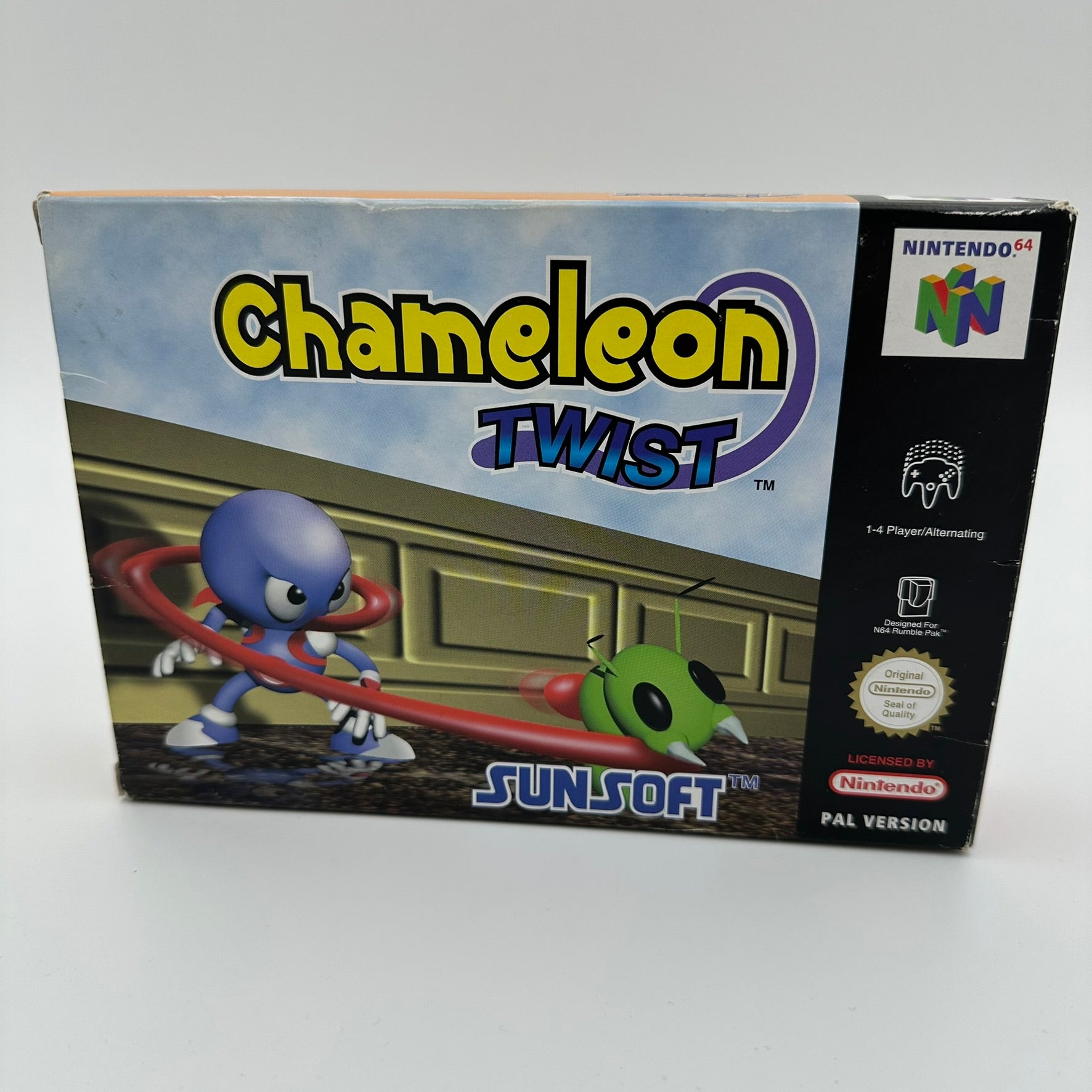 Chameleon Twist - (N64) - CIB - PAL #207019
