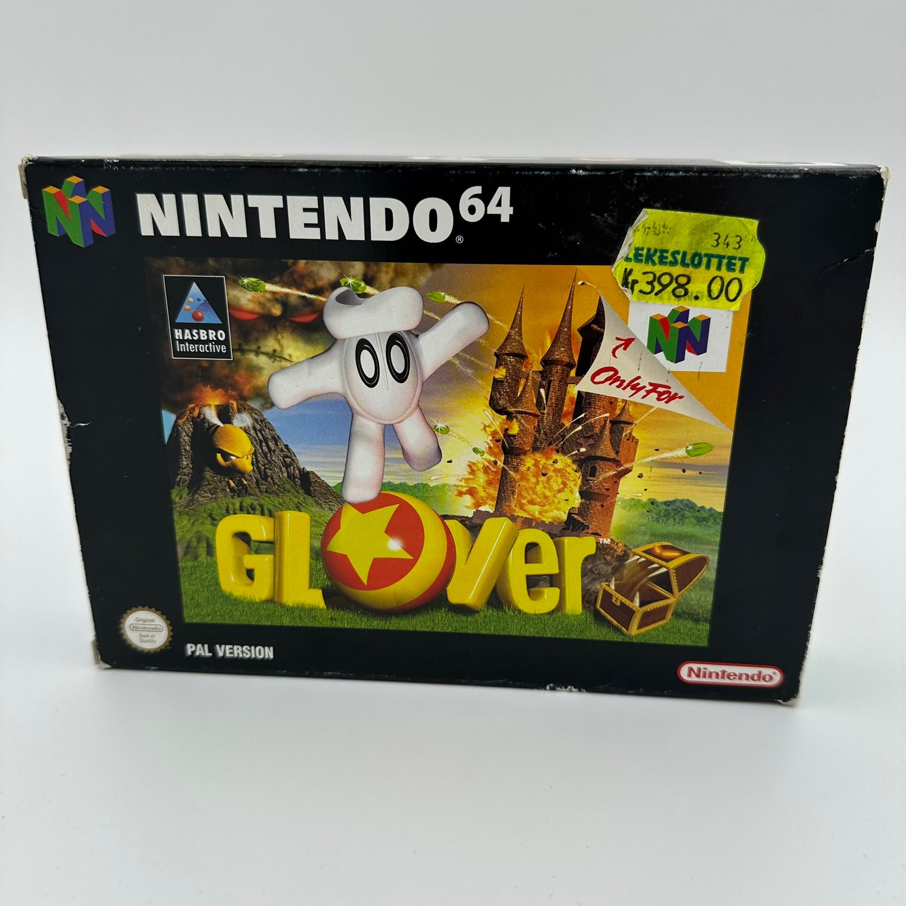 Glover - (N64) - CIB - PAL #207046