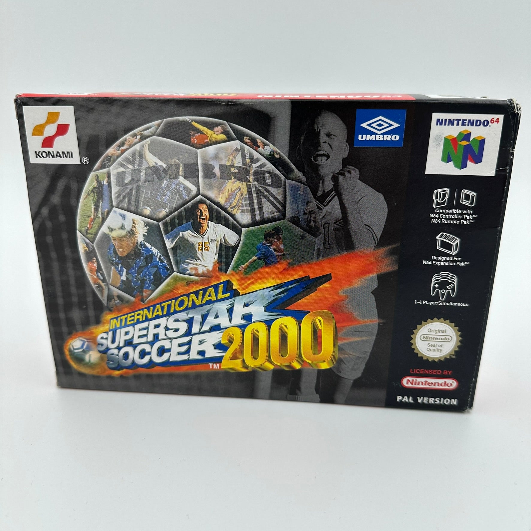International Superstar Soccer - (N64) - CIB - PAL #207051