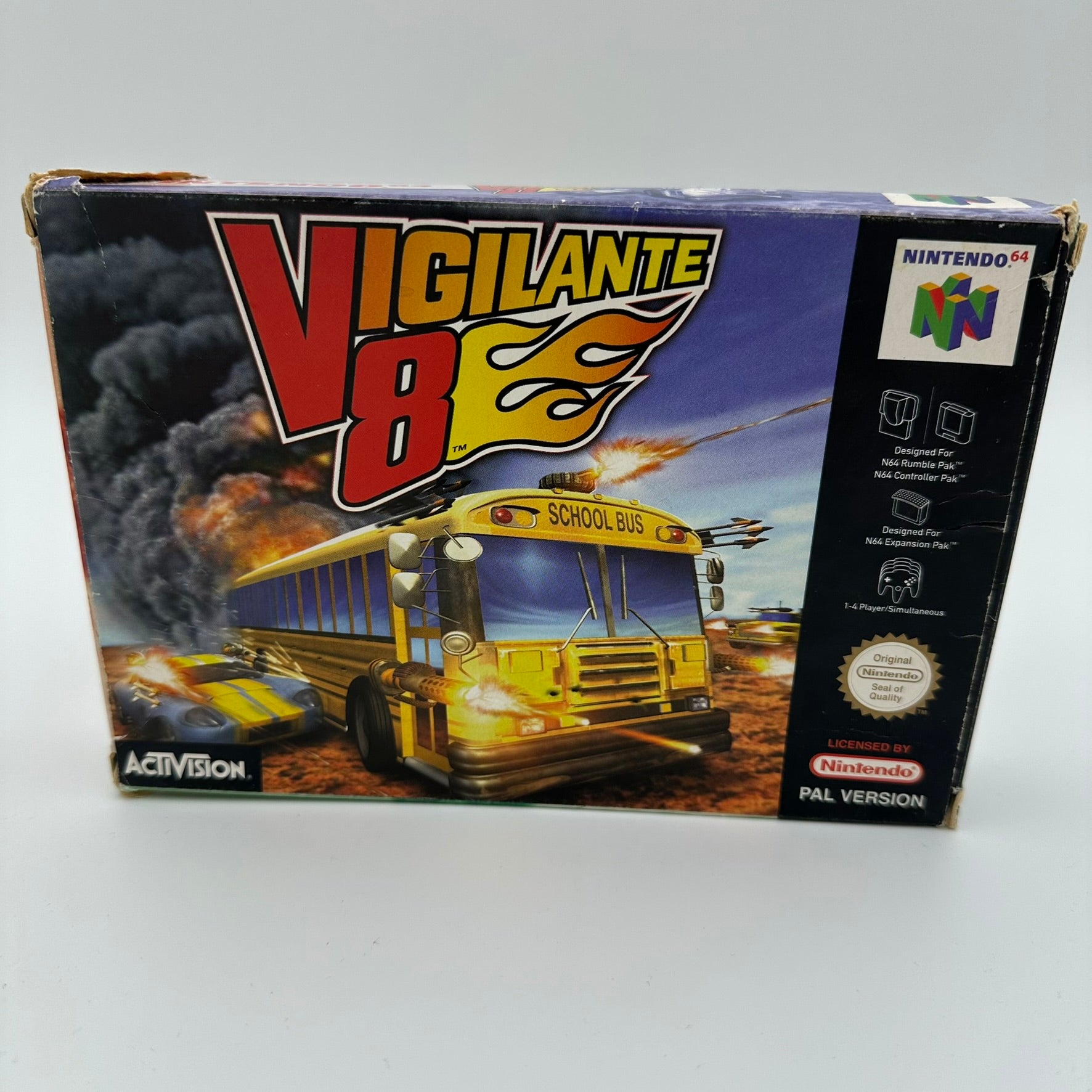 Vigilante 8 - (N64) - CIB - PAL #207122
