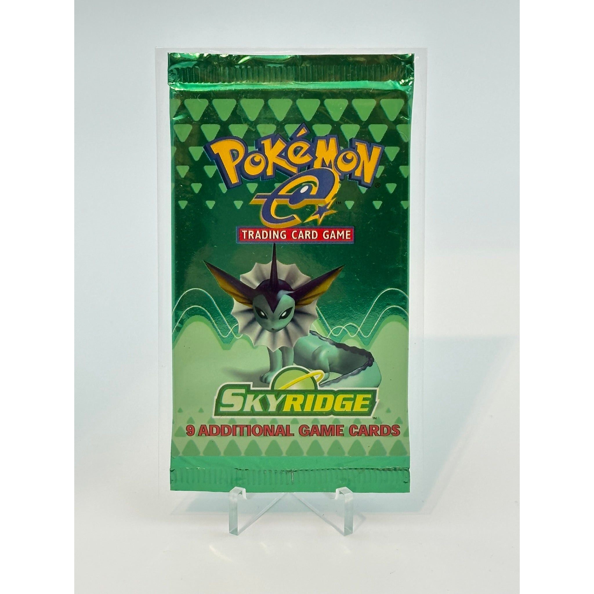 Pokemon - Skyridge (2003) - Booster Pack (Vaporeon art)