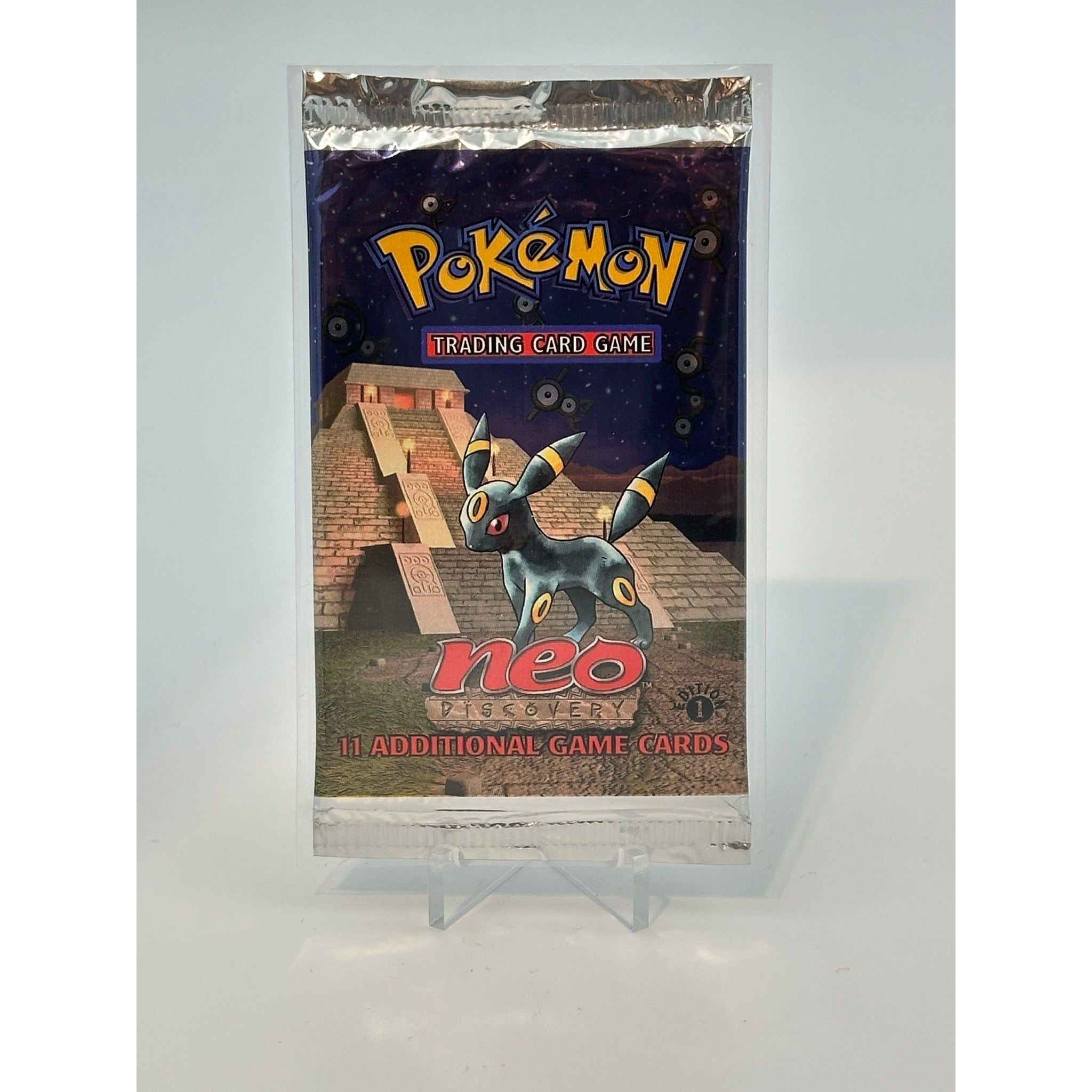 Pokemon - Neo Discovery 1. Edition (2001) - Booster Pack (Umbreon art)