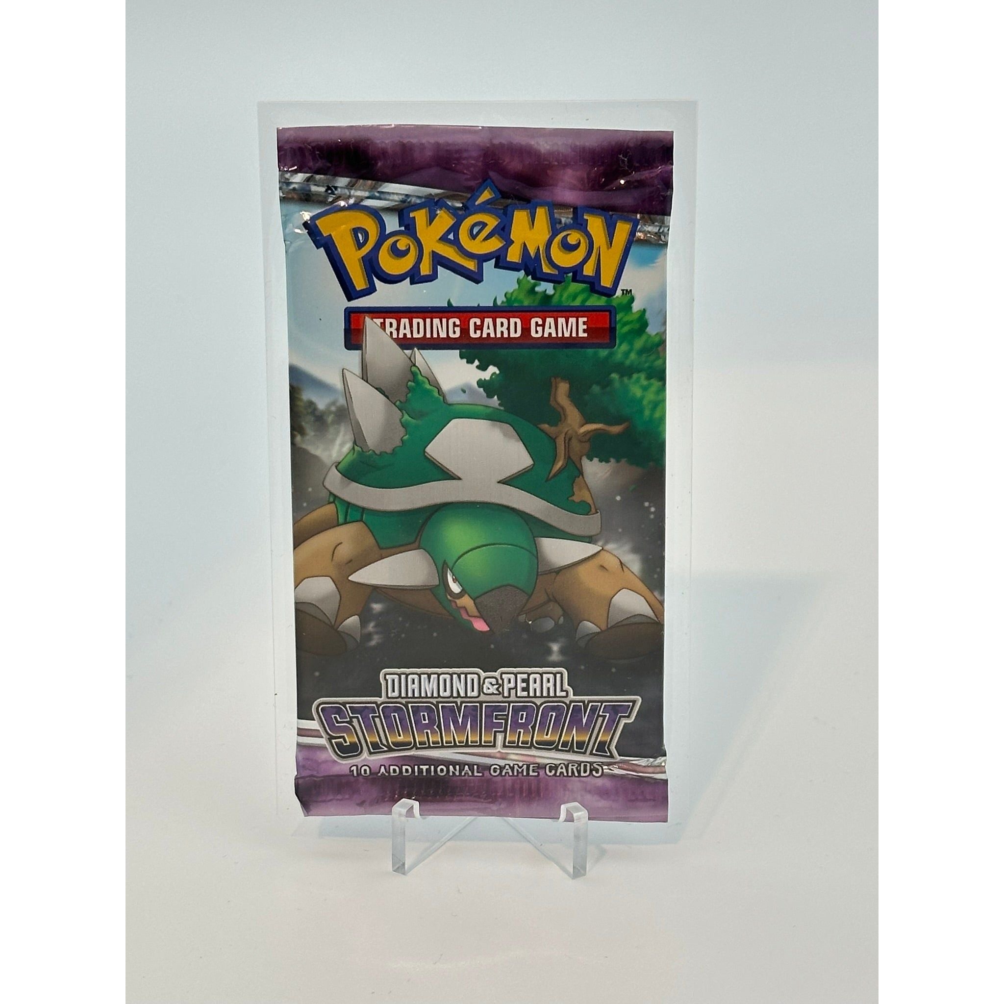 Pokemon - Diamond & Pearl Stormfront (2008) - Booster Pack (Torterra art)