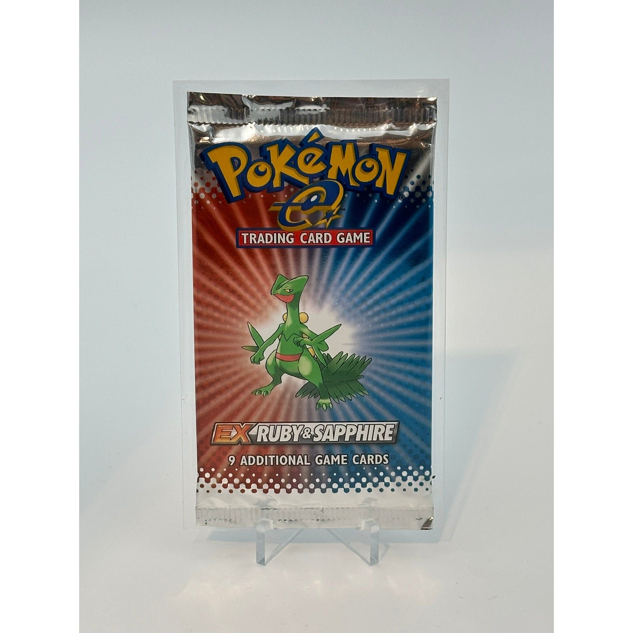 Pokemon - Ex Ruby & Sapphire (2003) - Booster Pack (Sceptile art)