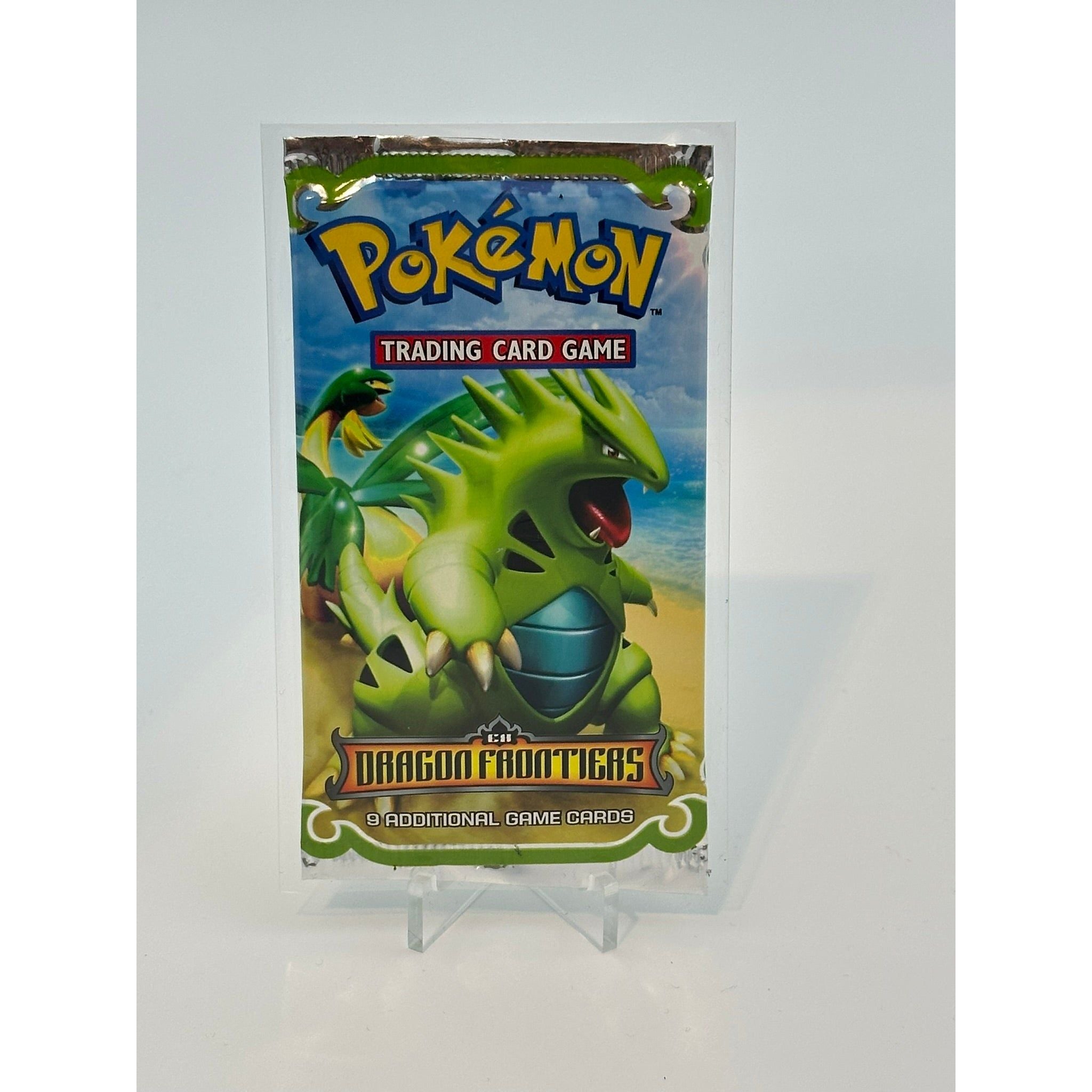 Pokemon - Ex Dragon Frontiers (2006) - Booster Pack (Tyranitar art)