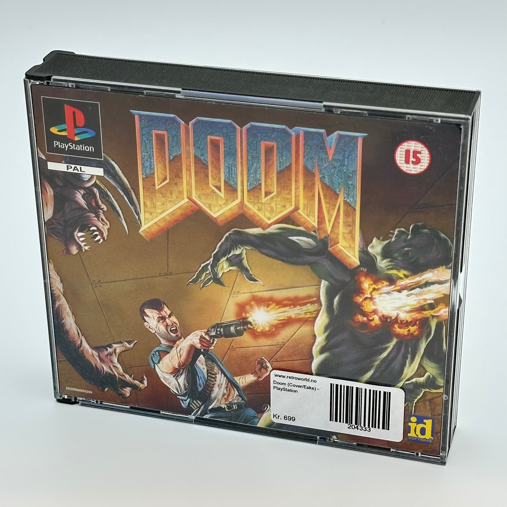 Doom (Med manual) - PlayStation 1 (PS1)