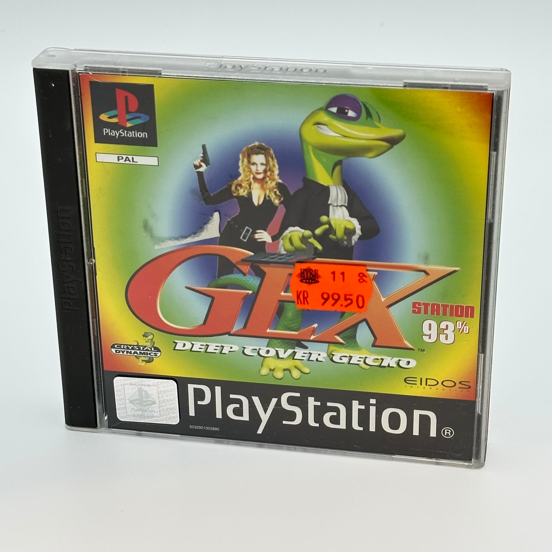 Gex 3: Deep Cover Gecko (Med manual) - PlayStation 1 (PS1)