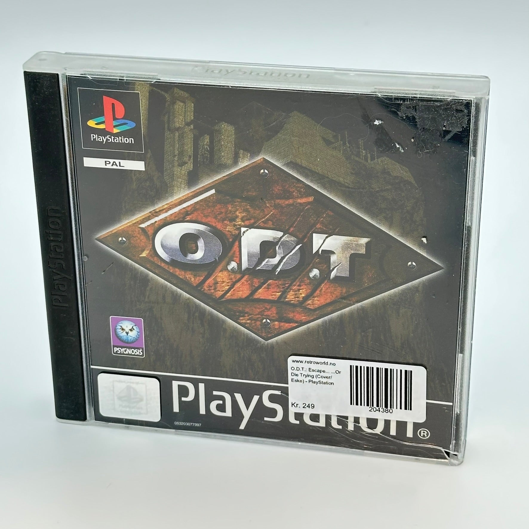 O.D.T.: Escape... ...Or Die Trying (Med manual) - PlayStation 1 (PS1)