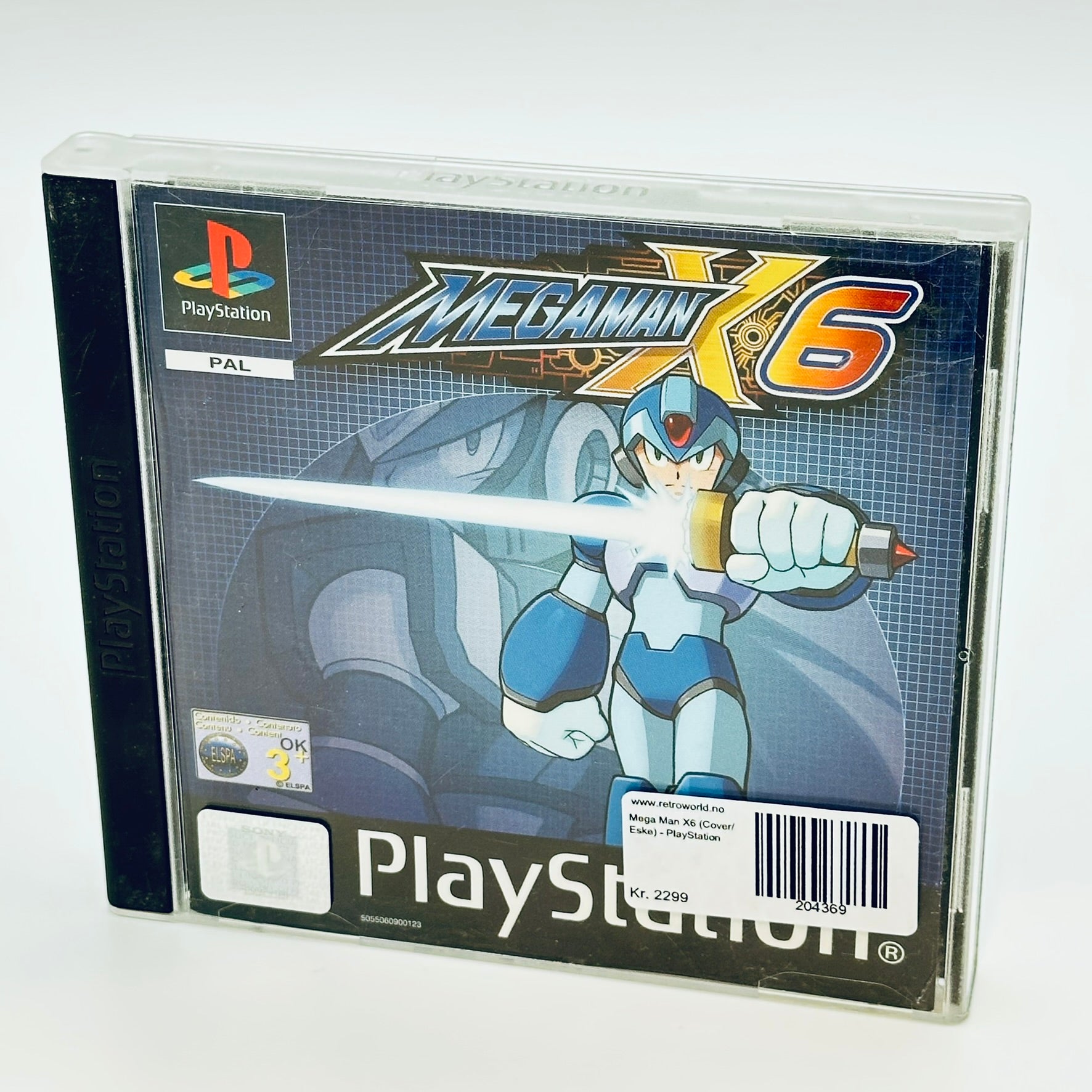 Mega Man X6 (Med manual) - PlayStation 1 (PS1)