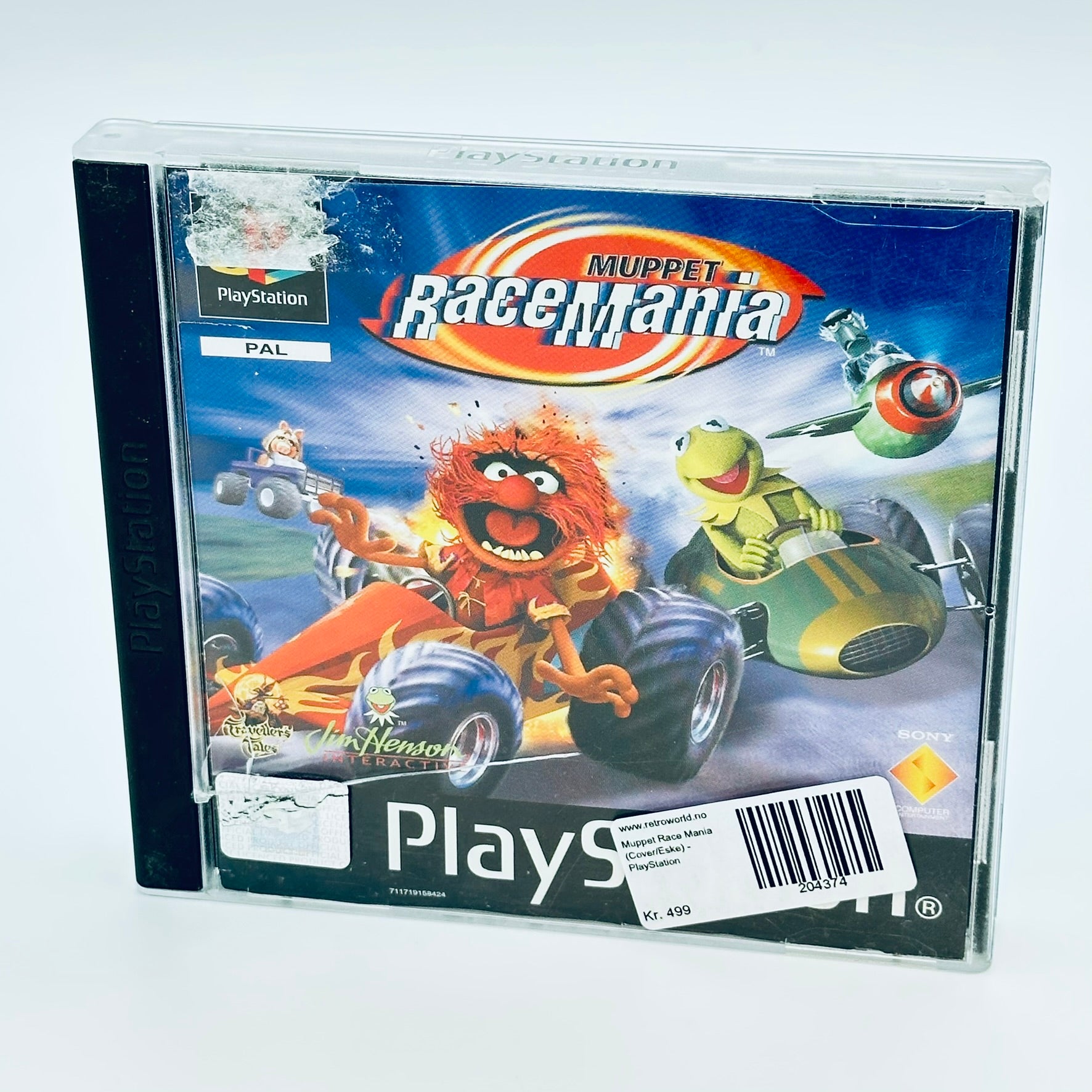 Muppet Race Mania (Med manual) - PlayStation 1 (PS1)