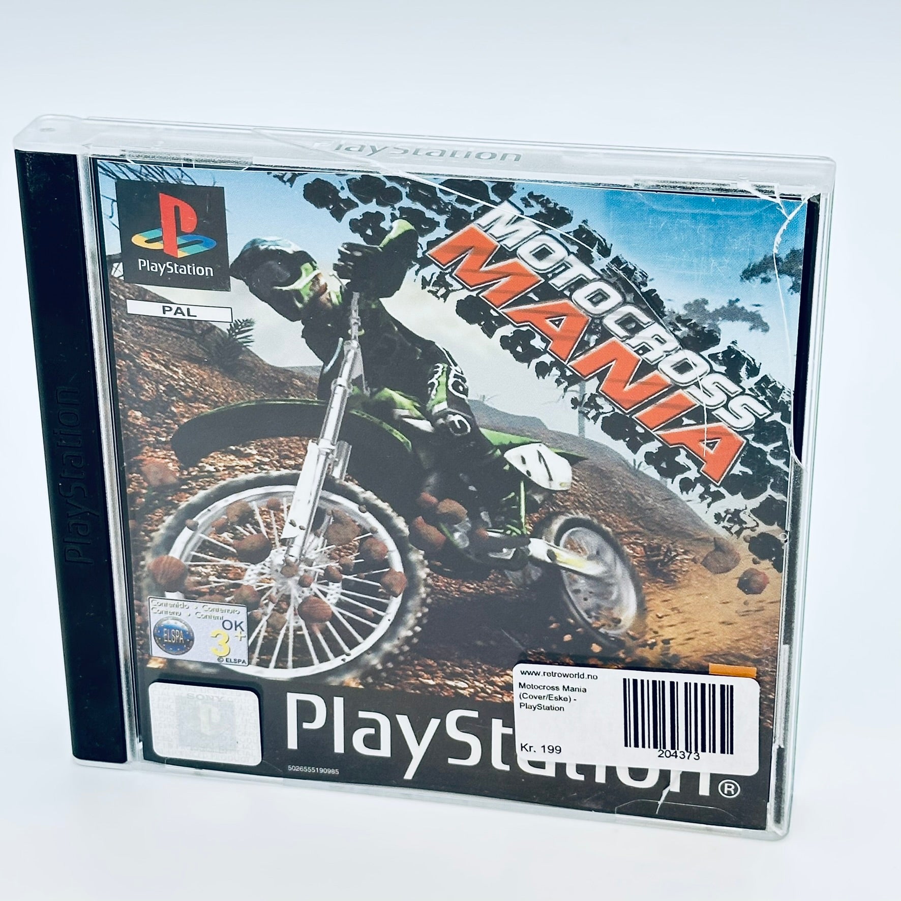 Motocross Mania (Med manual) - PlayStation 1 (PS1)