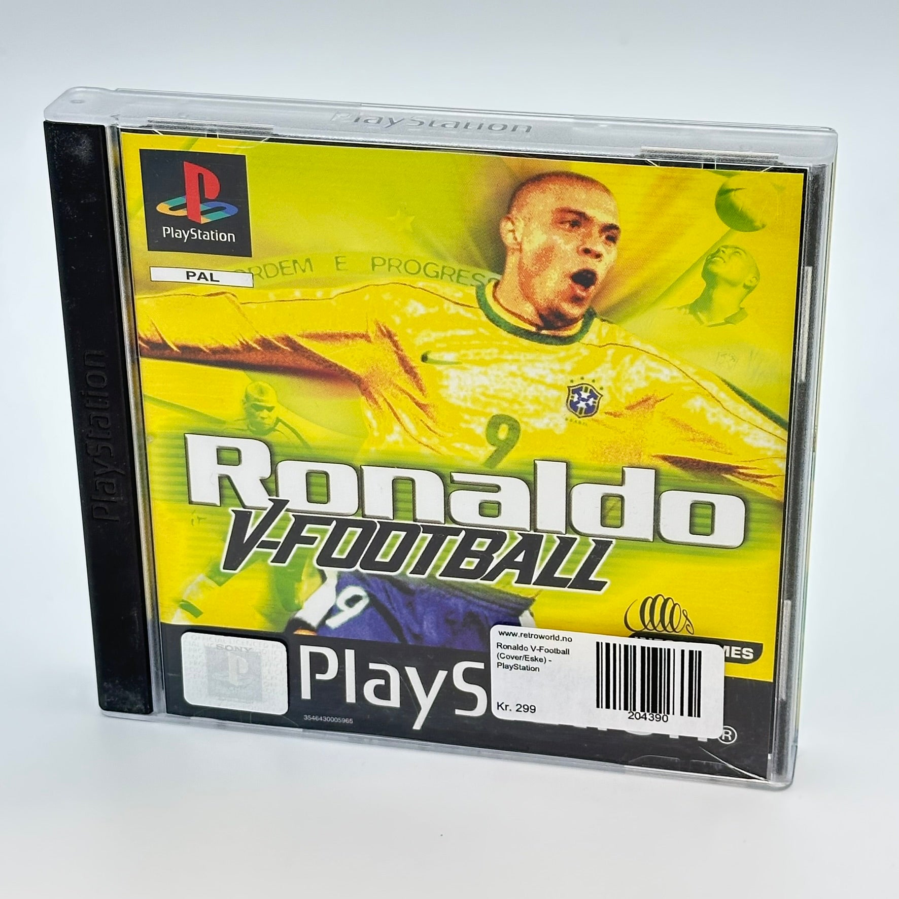 Ronaldo V-Football (Med manual) - PlayStation 1 (PS1)