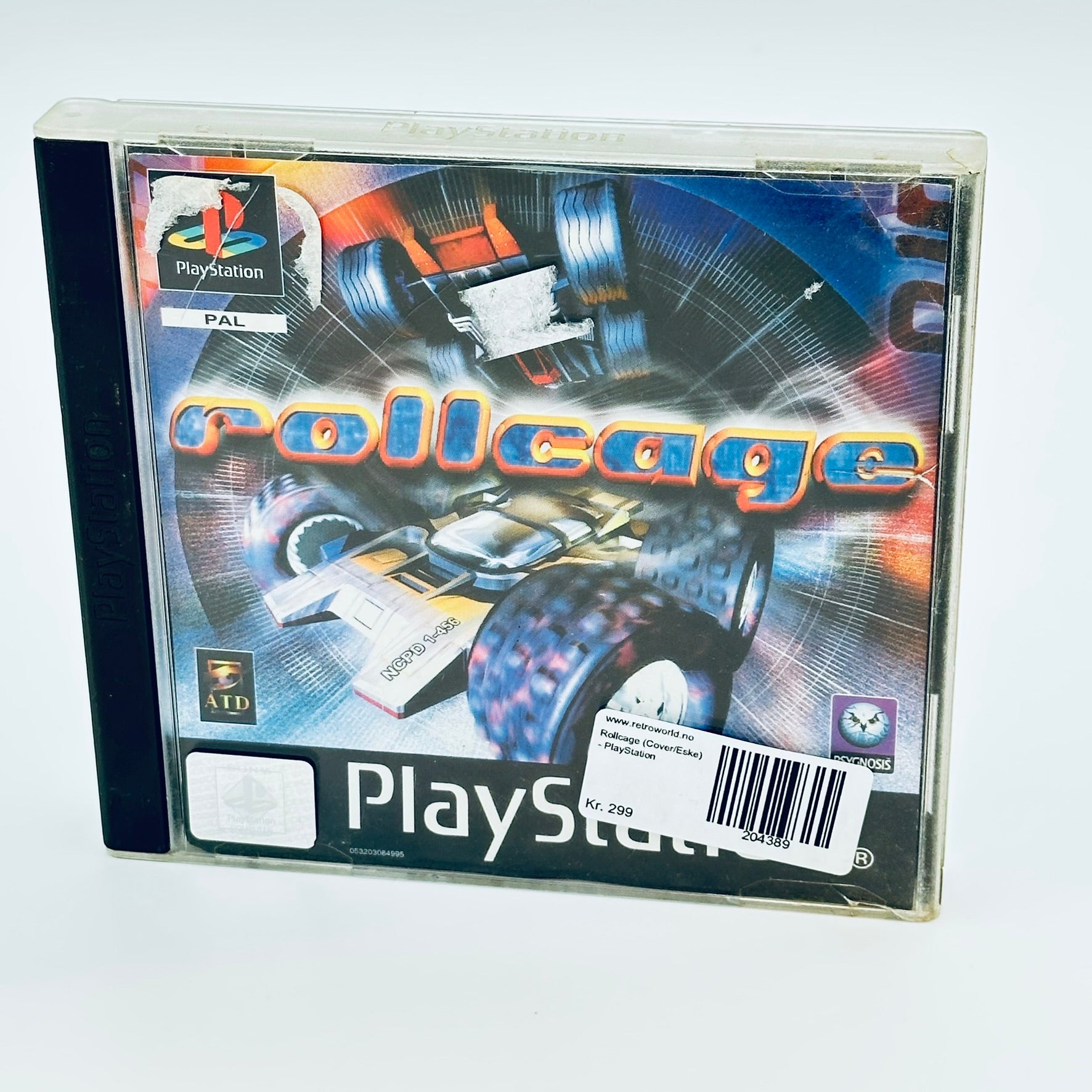Rollcage (Med manual) - PlayStation 1 (PS1)
