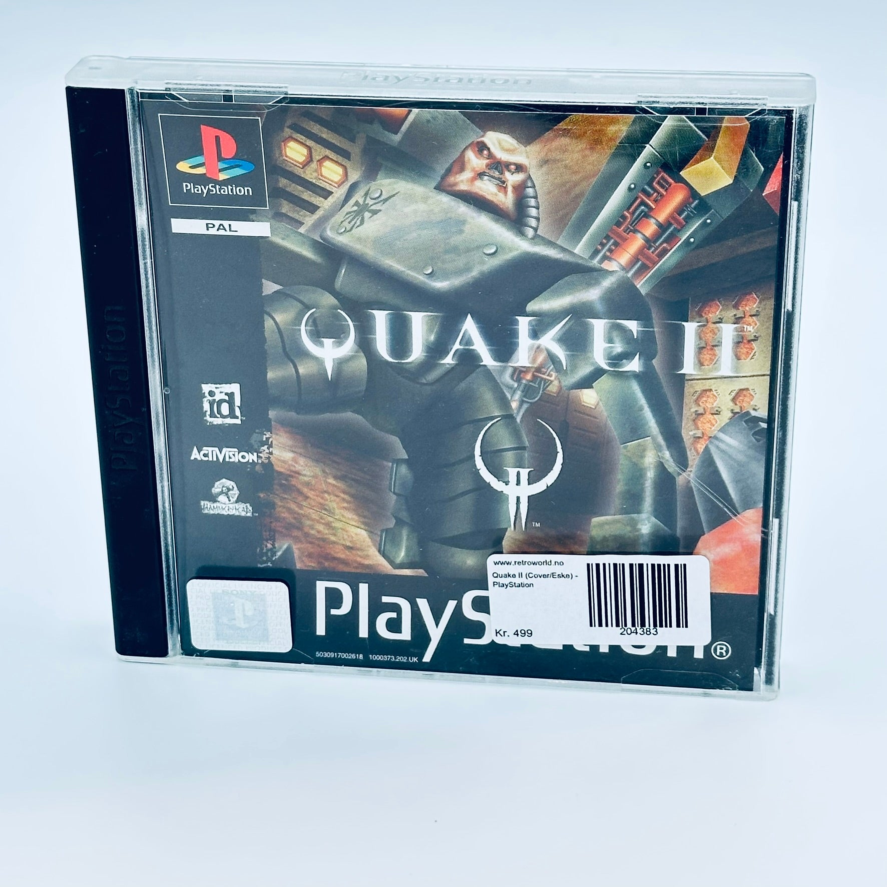 Quake II (Uten manual) - PlayStation 1 (PS1)