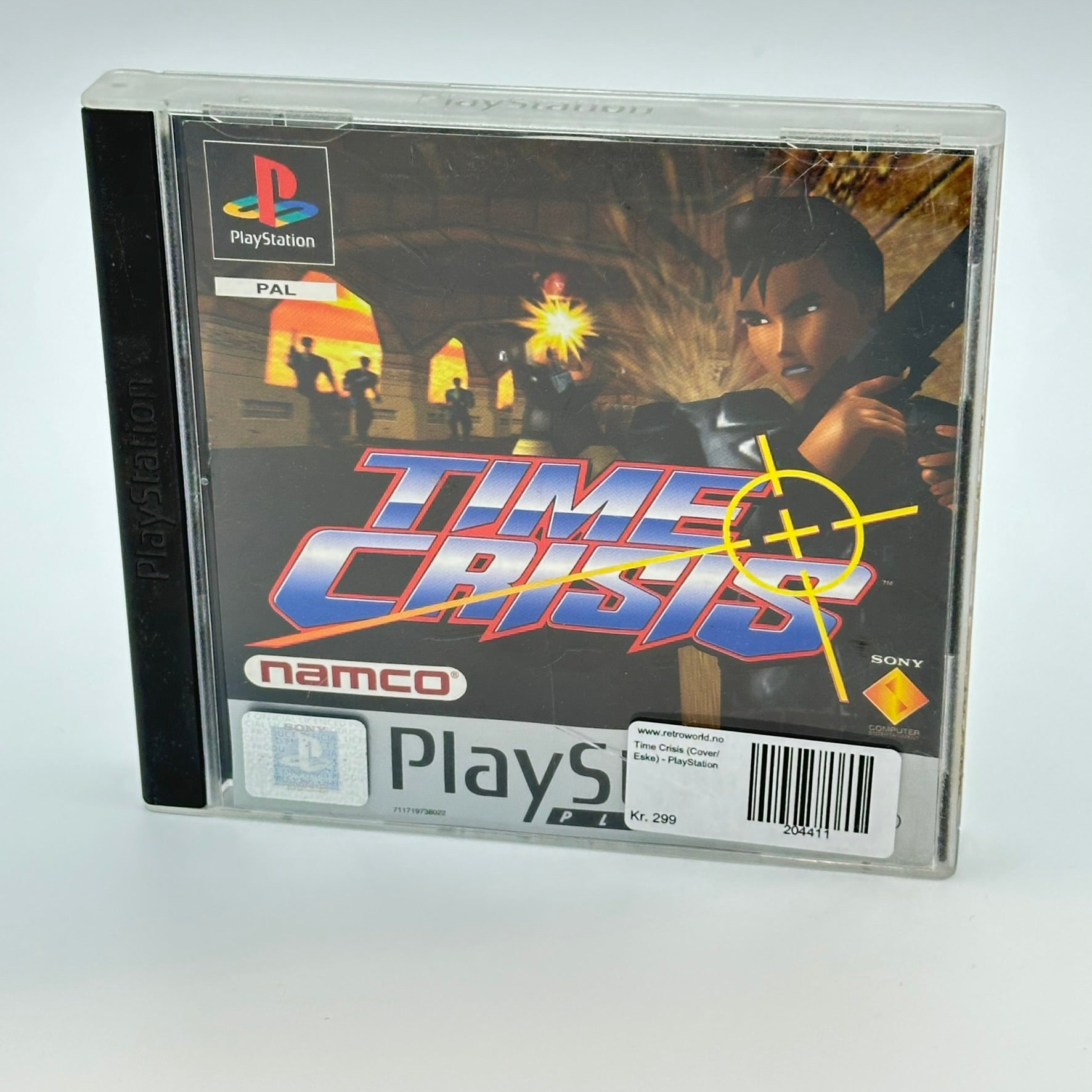 Time Crisis Platinum (Med manual) - PlayStation 1 (PS1)