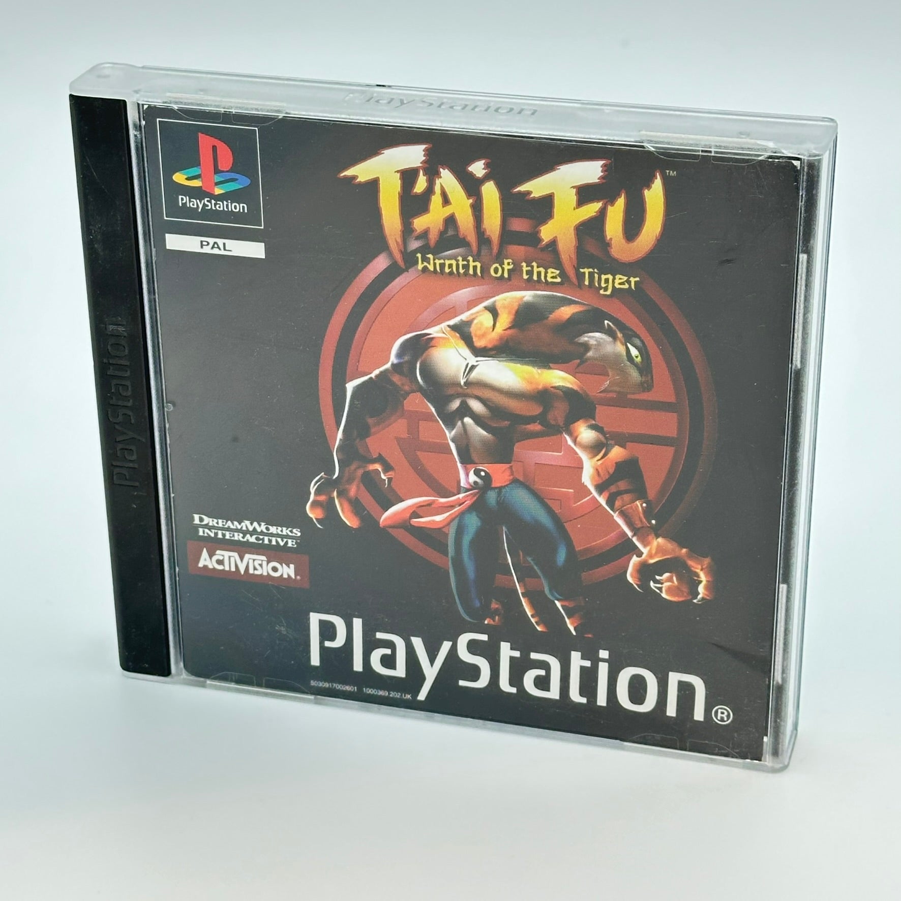 T'ai Fu: Wrath of the Tiger (Med manual) - PlayStation 1 (PS1)