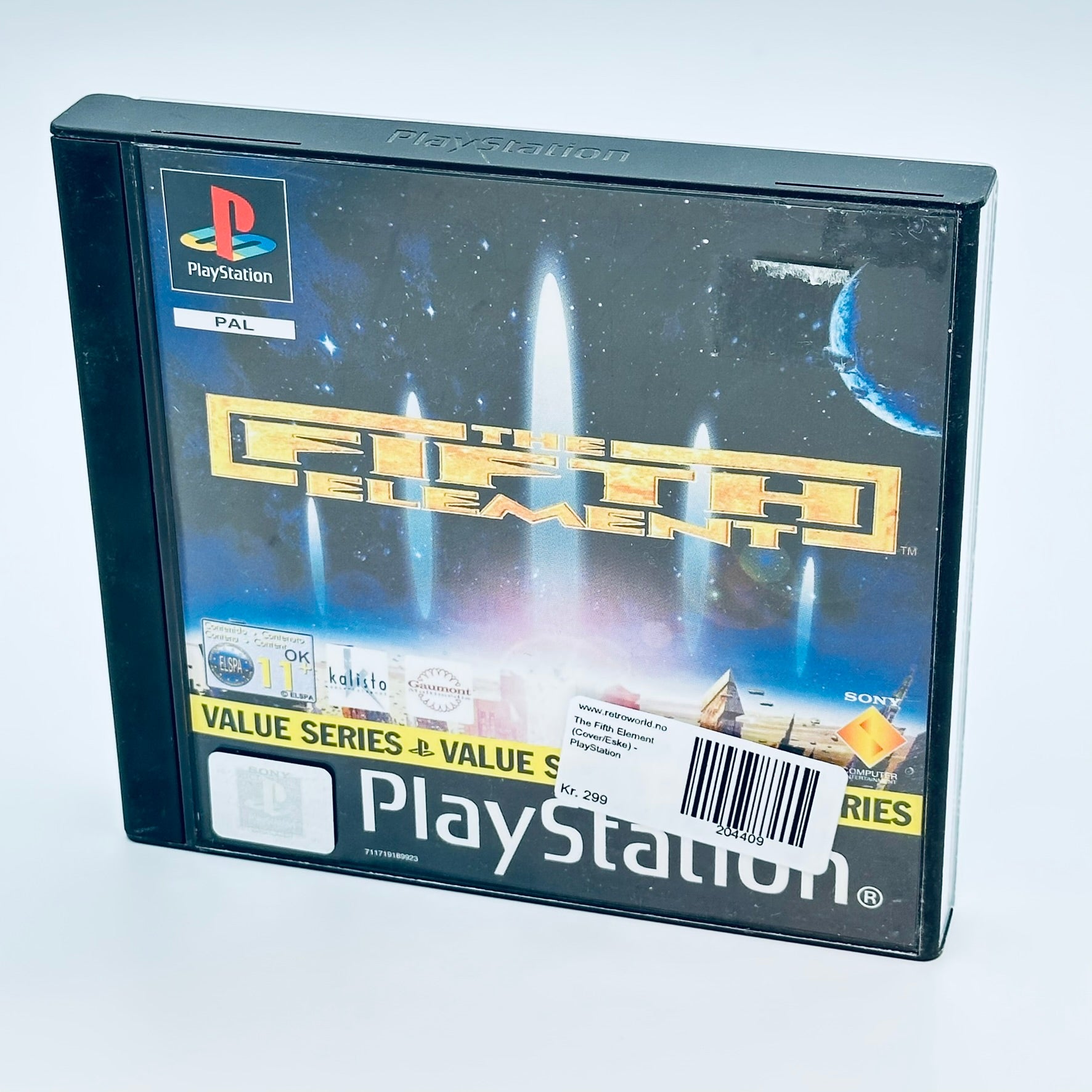 The Fifth Element (Med manual) - PlayStation 1 (PS1)
