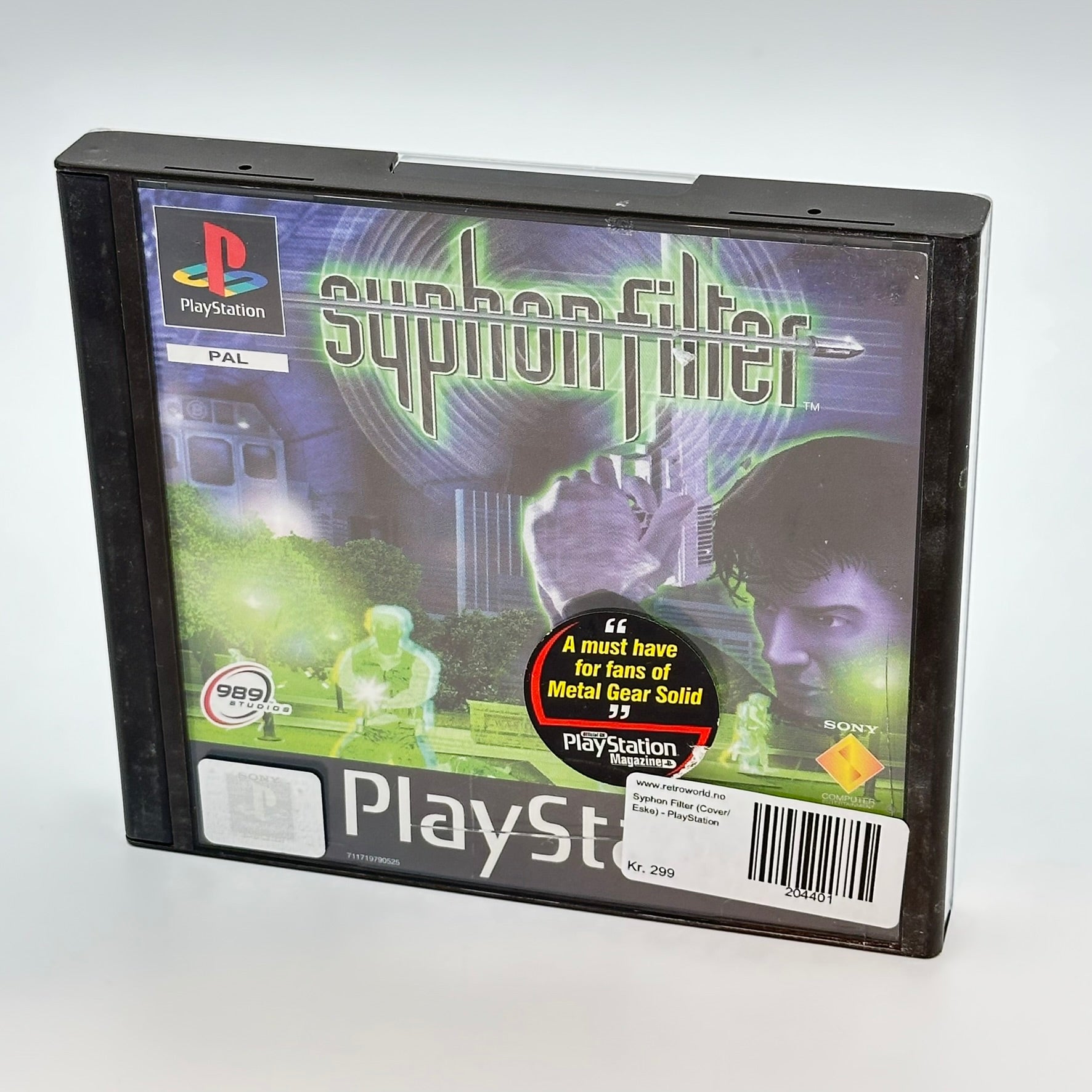 Syphon Filter (Med manual) - PlayStation 1 (PS1)