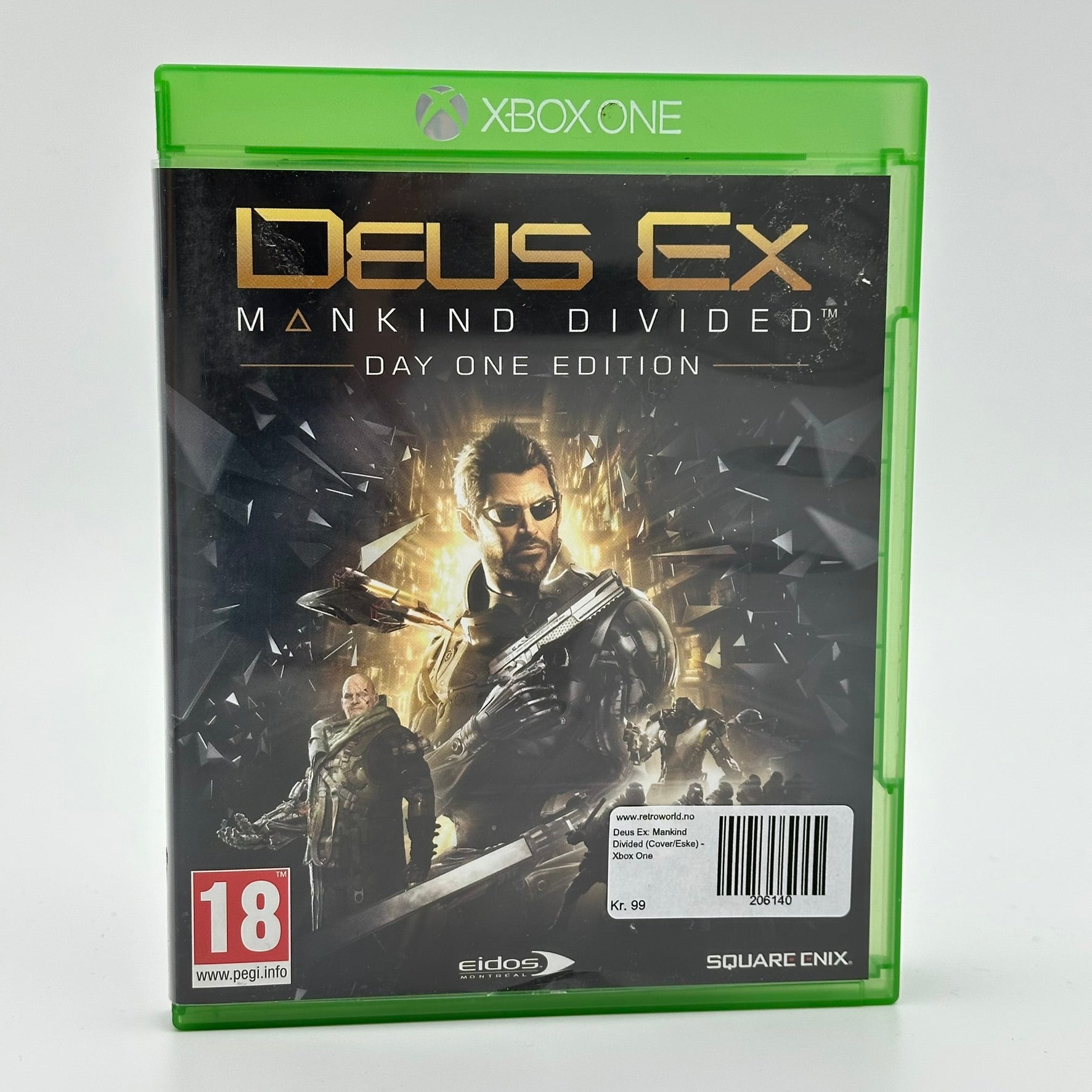 Deus Ex: Mankind Divided (Cover/Eske) - Xbox One