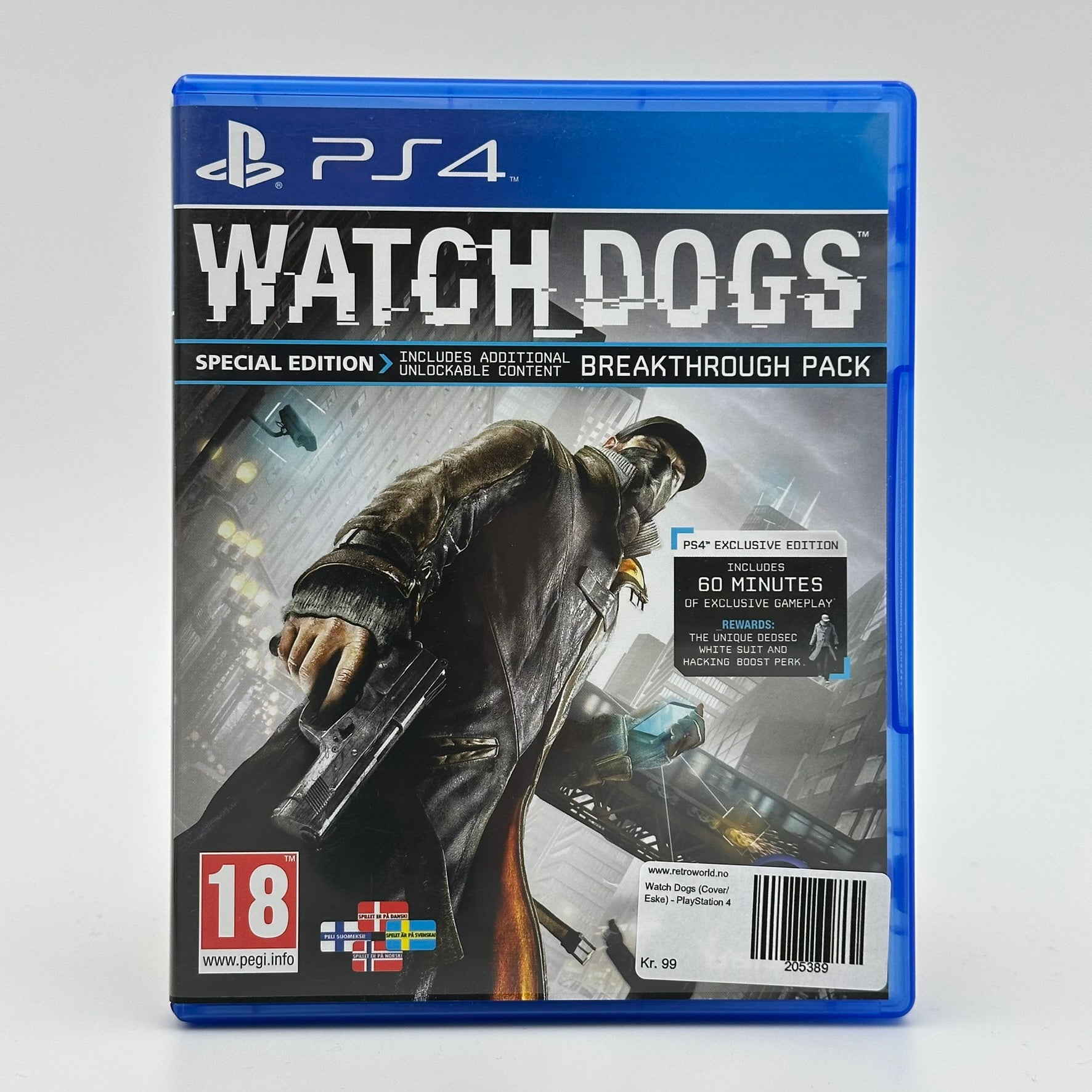 Watch Dogs (Cover/Eske) - PlayStation 4