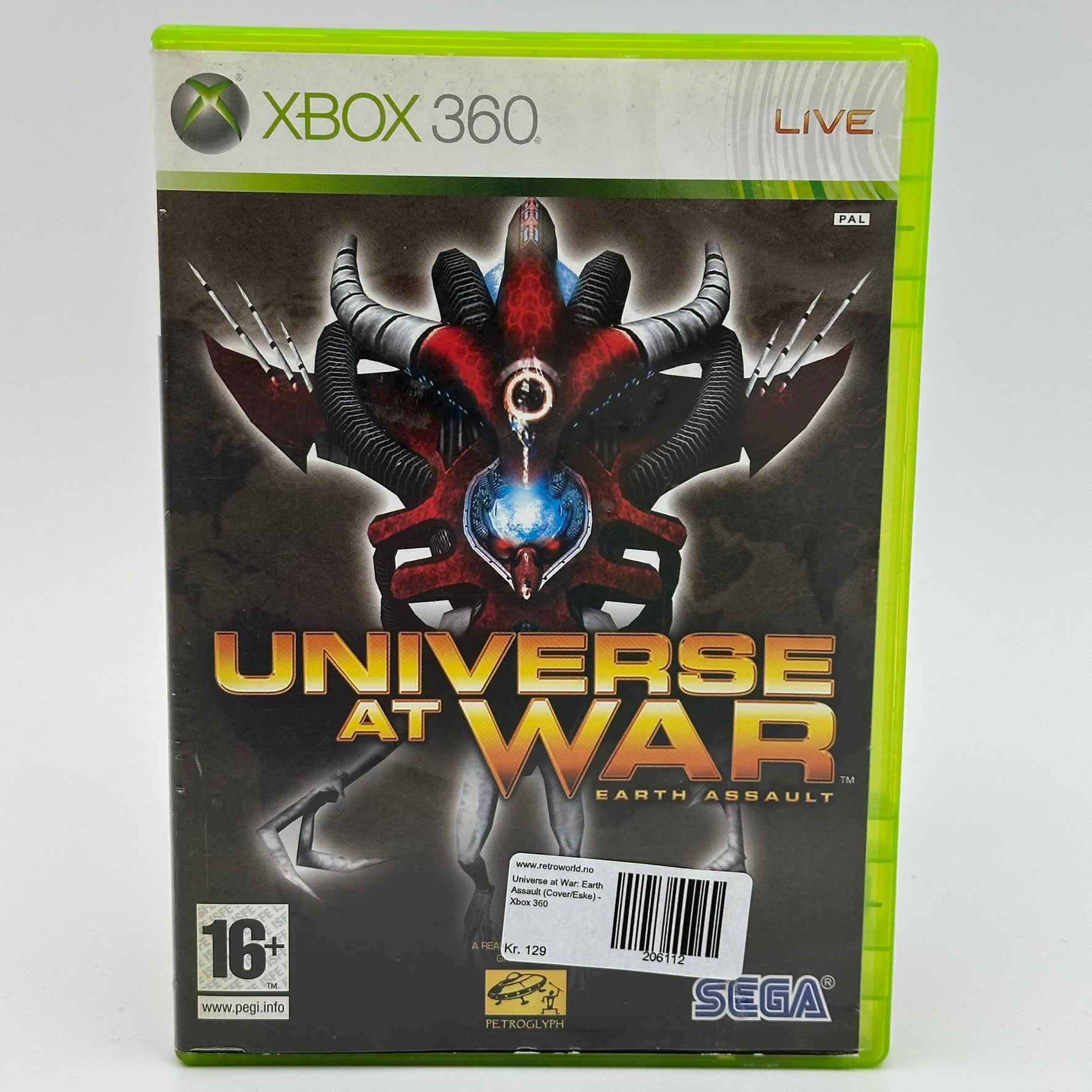 Universe at War: Earth Assault (Cover/Eske) - Xbox 360