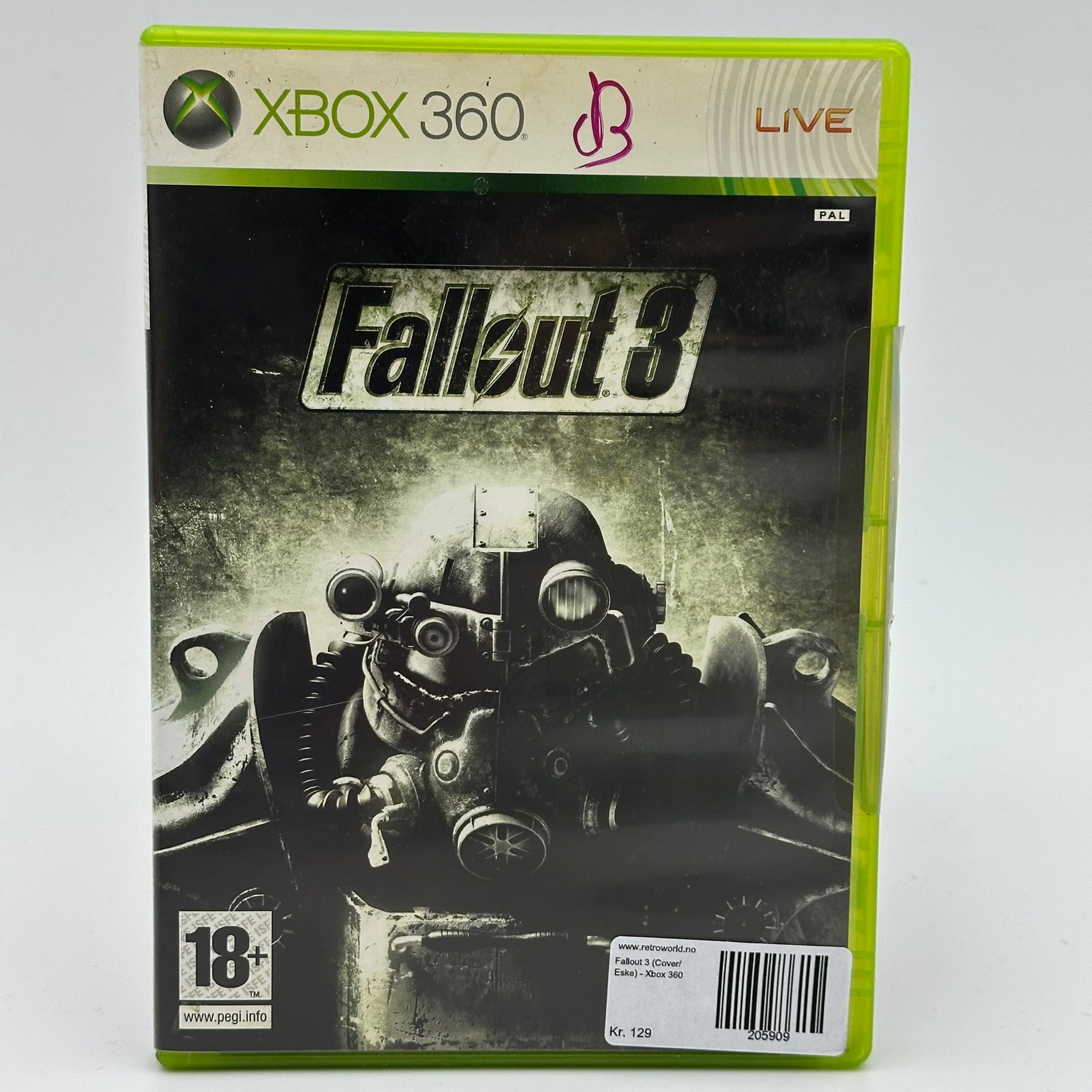 Fallout 3 (Cover/Eske) - Xbox 360
