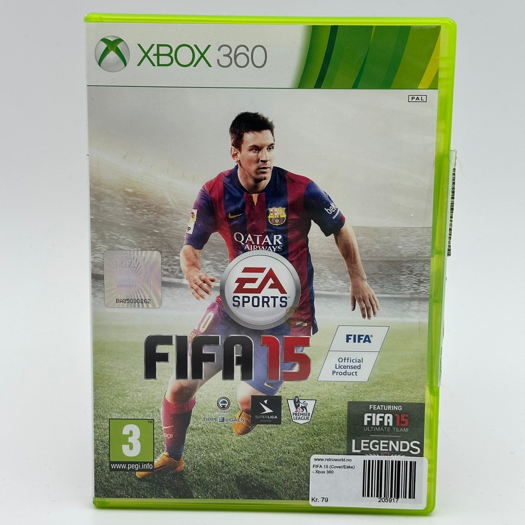 FIFA 15 (Cover/Eske) - Xbox 360