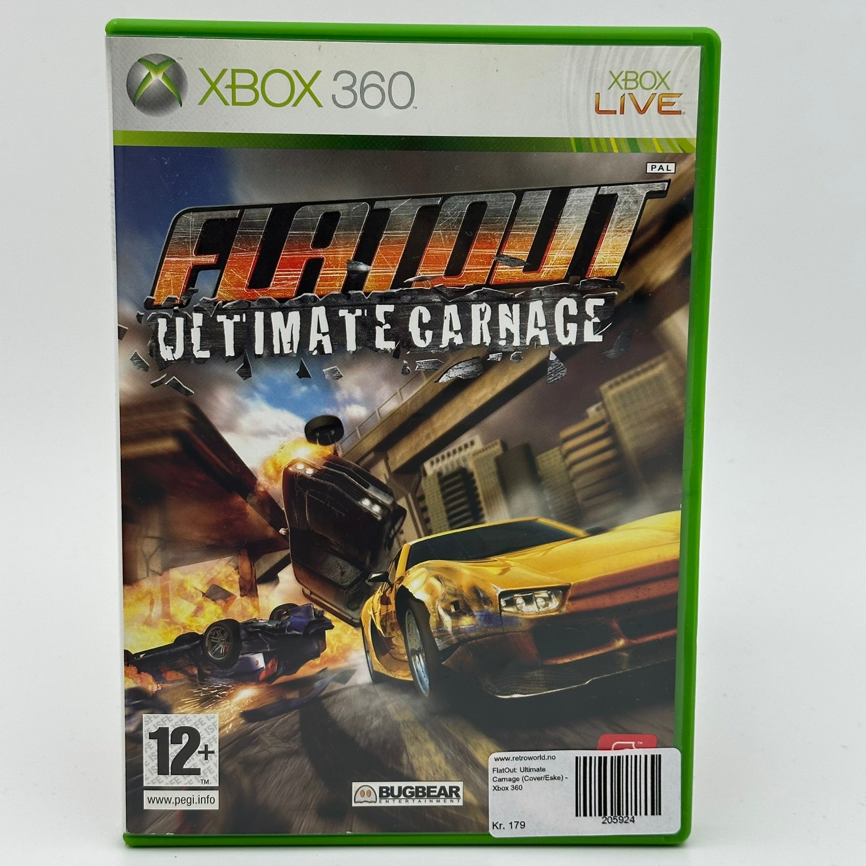 FlatOut: Ultimate Carnage (Cover/Eske) - Xbox 360