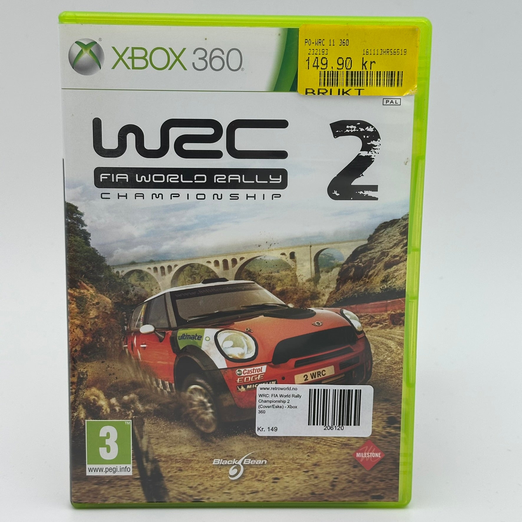 WRC: FIA World Rally Championship 2 (Cover/Eske) - Xbox 360