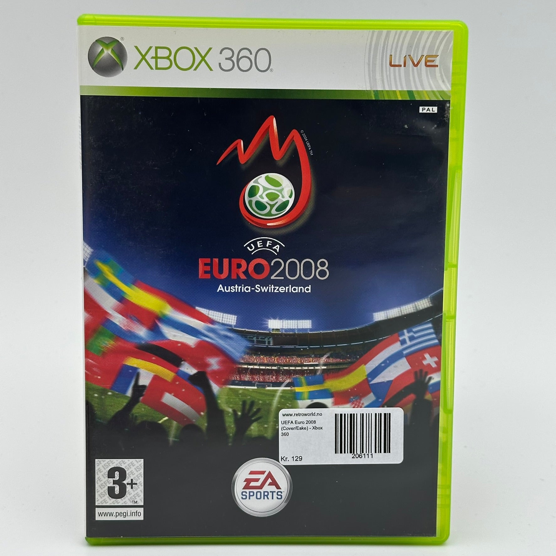 UEFA Euro 2008 (Cover/Eske) - Xbox 360
