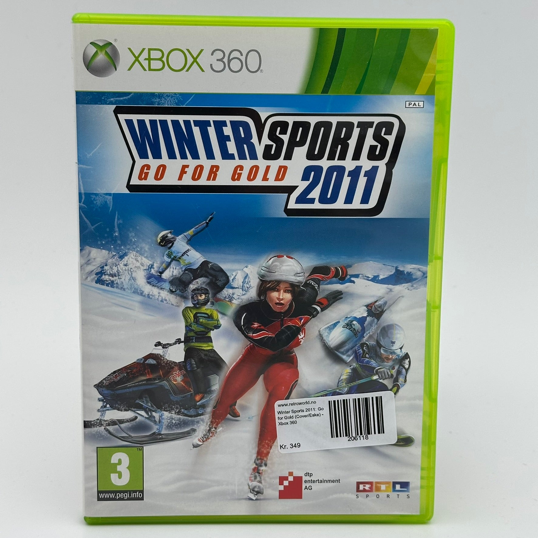 Winter Sports 2011: Go for Gold (Cover/Eske) - Xbox 360
