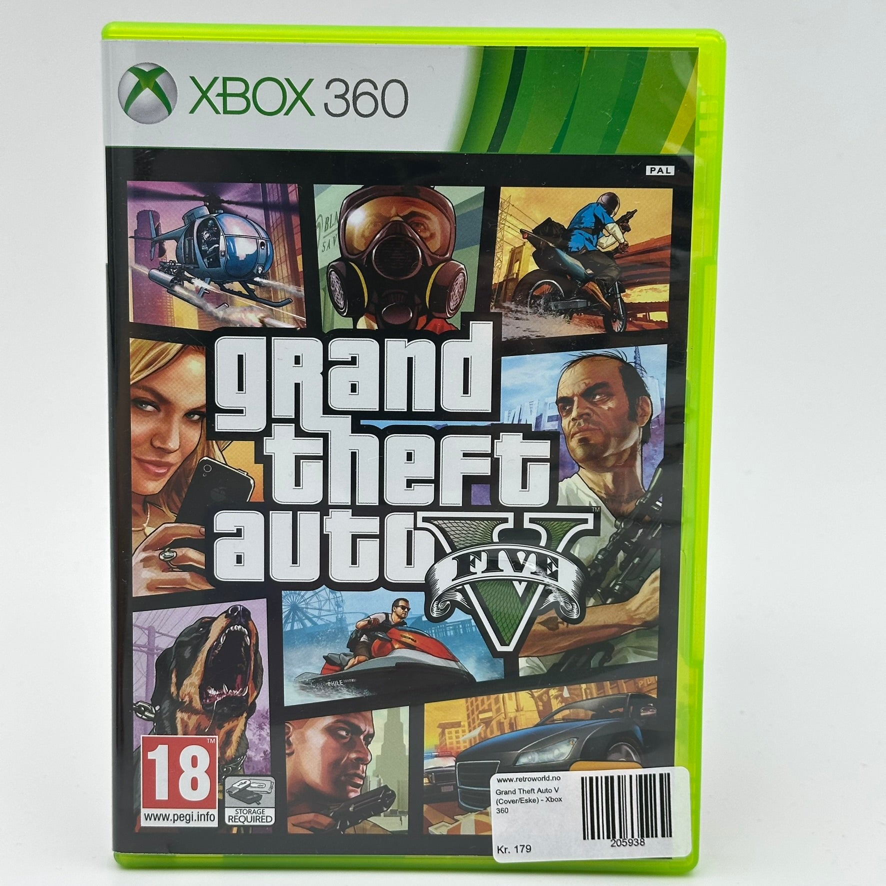 Grand Theft Auto V (Cover/Eske) - Xbox 360