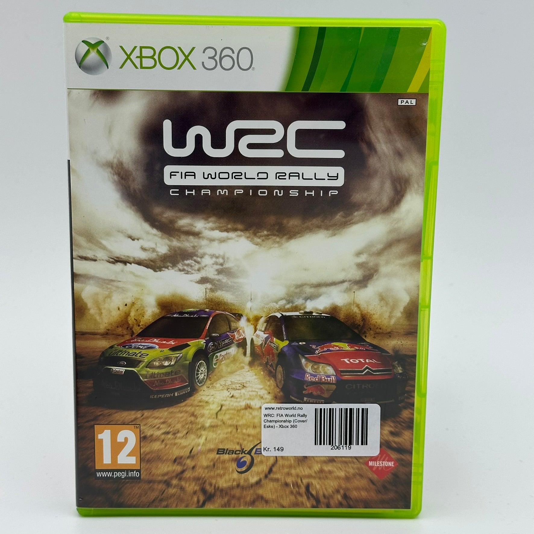 WRC: FIA World Rally Championship (Cover/Eske) - Xbox 360