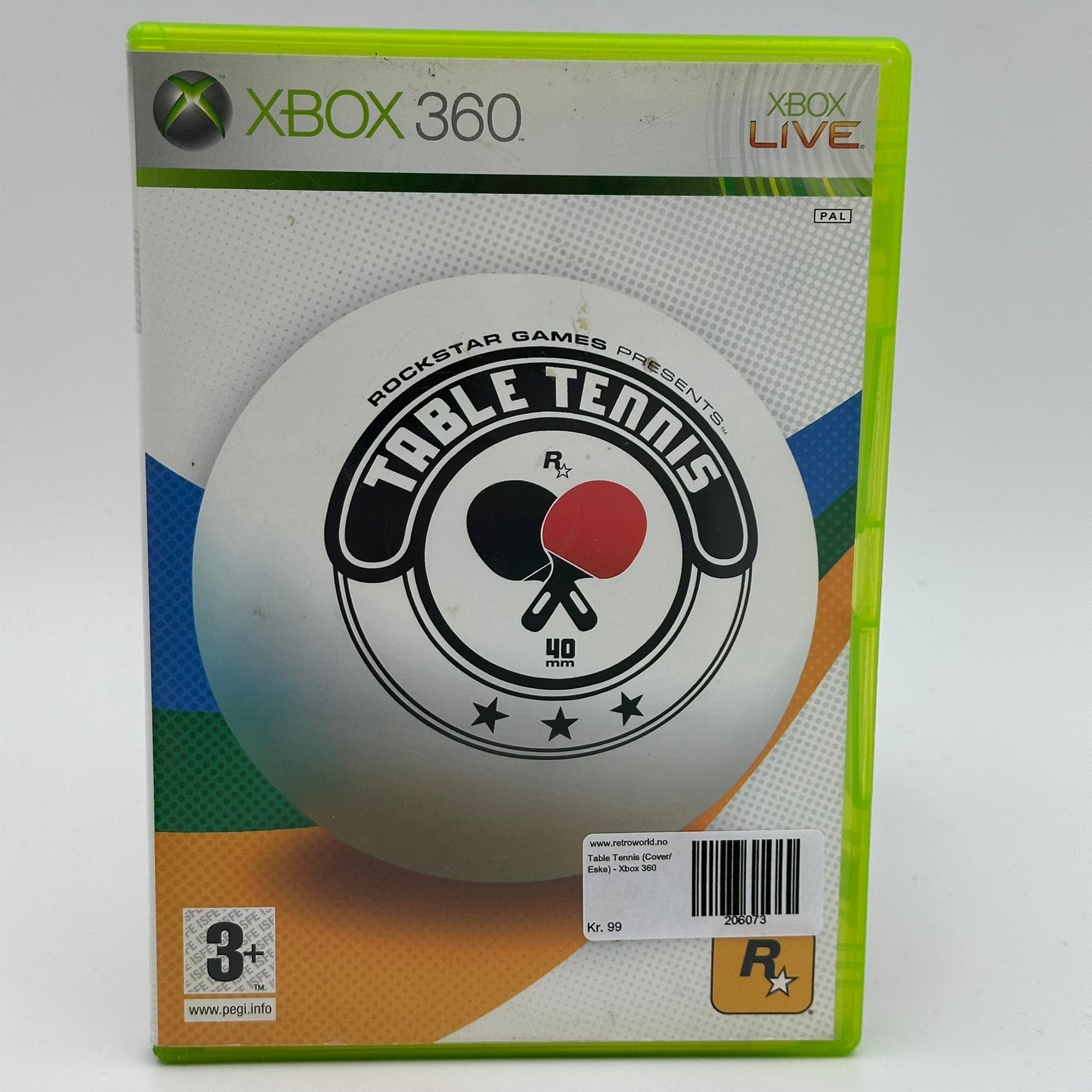Table Tennis (Cover/Eske) - Xbox 360
