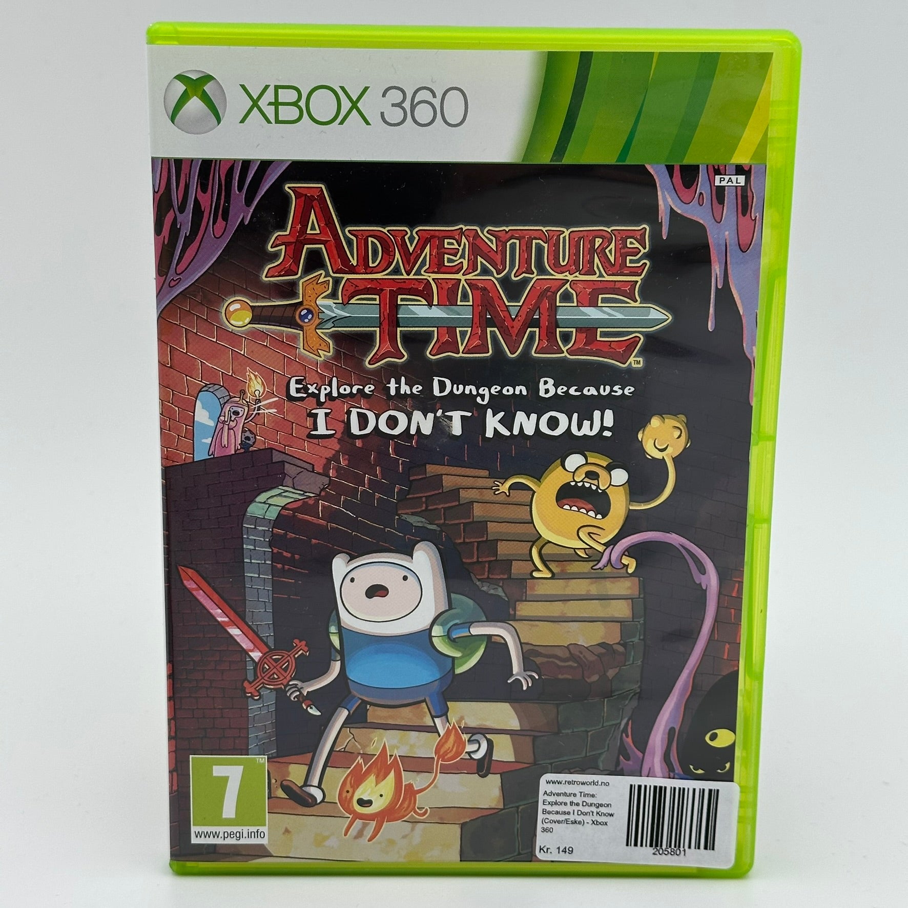 Adventure Time: Explore the Dungeon Because I Don't Know (Cover/Eske) - Xbox 360