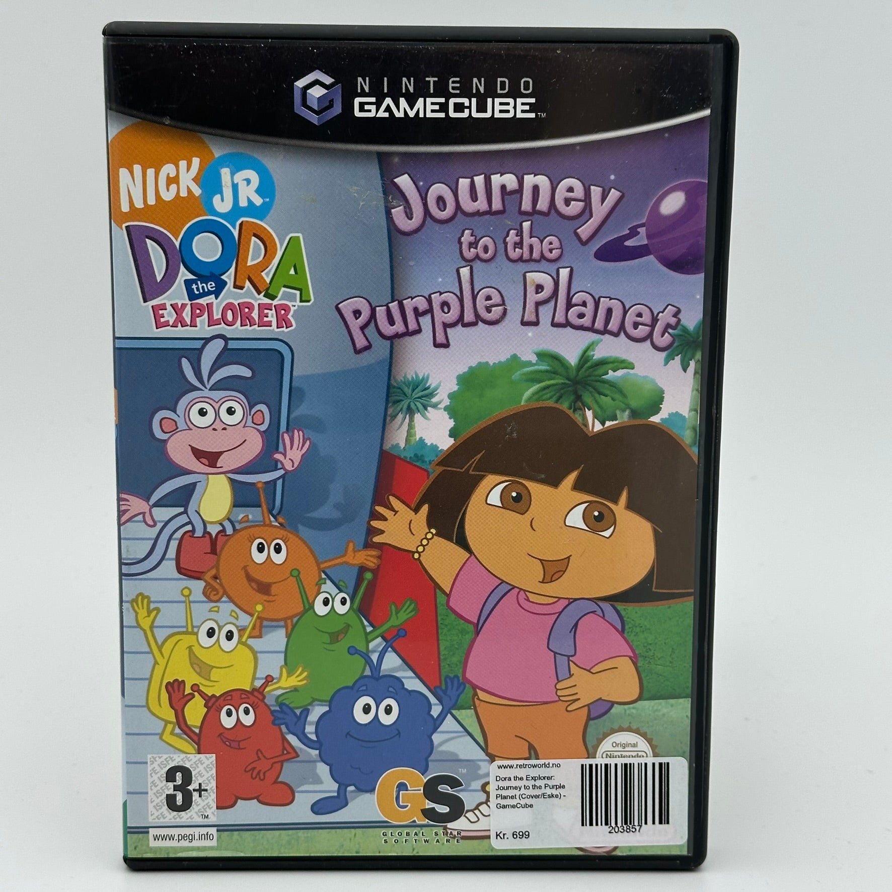 Dora the Explorer: Journey to the Purple Planet (Cover/Eske) - GameCube
