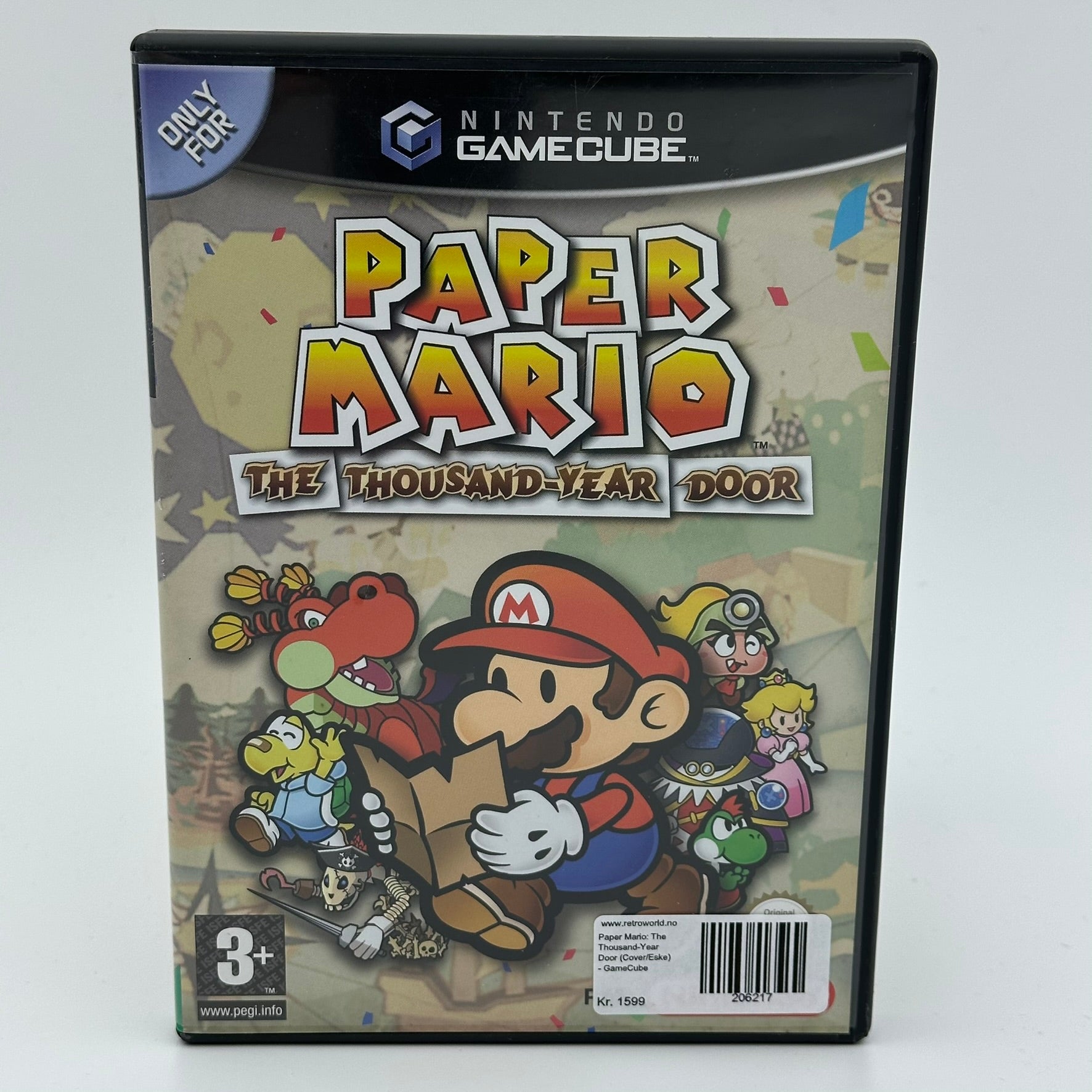 Paper Mario: The Thousand-Year Door (Cover/Eske) - GameCube