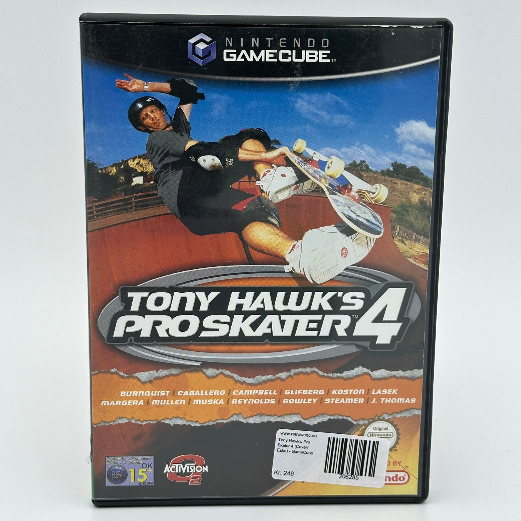 Tony Hawk's Pro Skater 4 (Cover/Eske) - GameCube