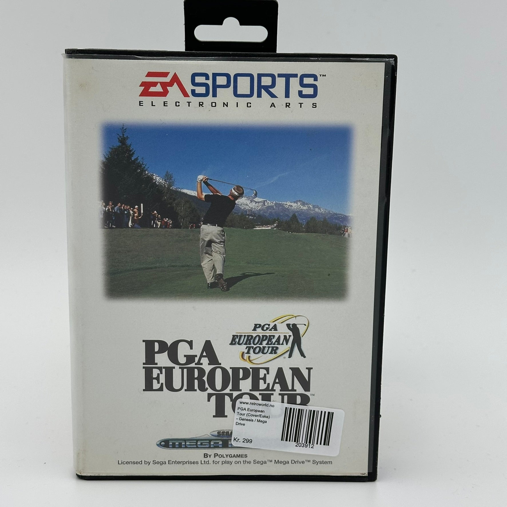 PGA European Tour (Cover/Eske) - Sega Genesis / Mega Drive