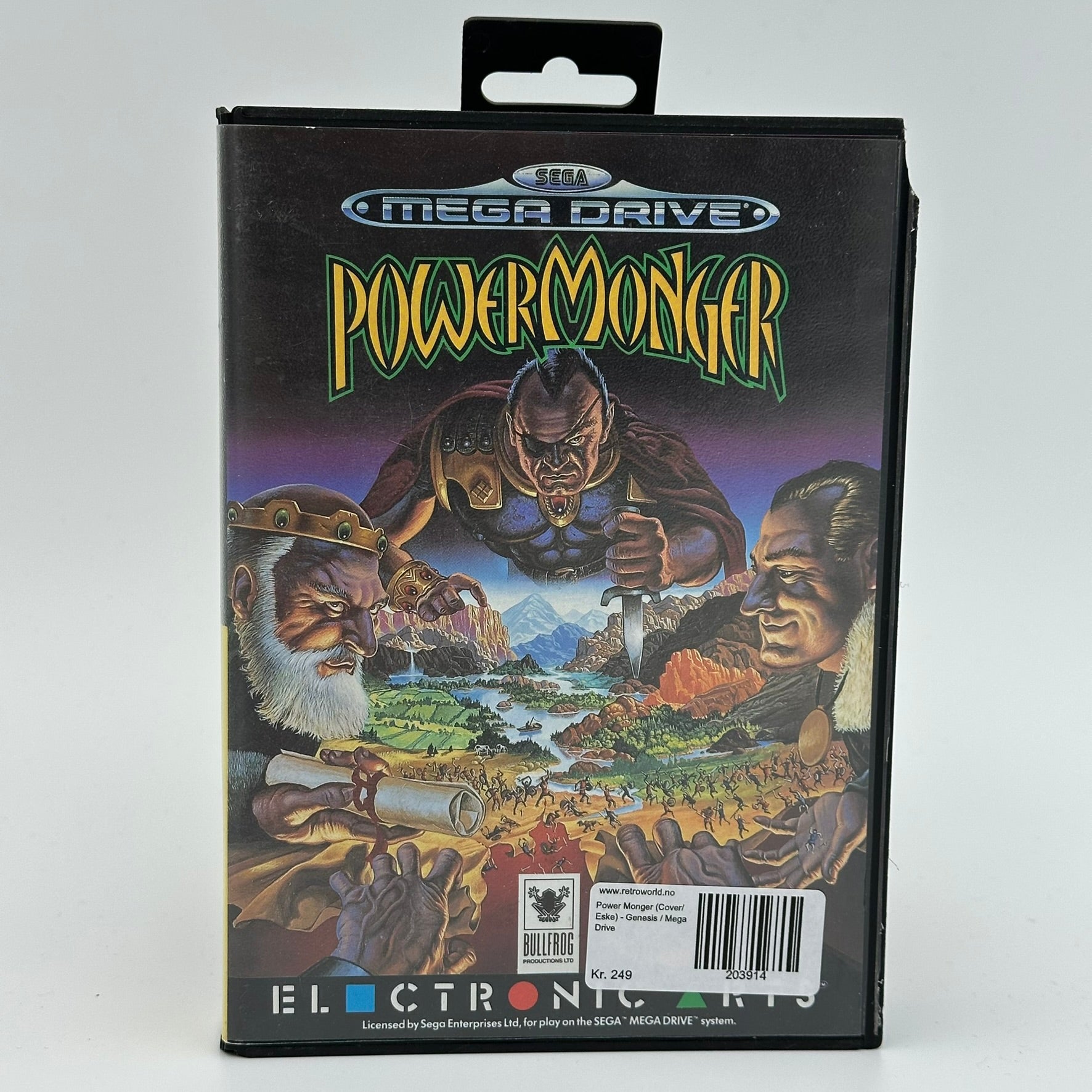 Power Monger (Cover/Eske) - Sega Genesis / Mega Drive