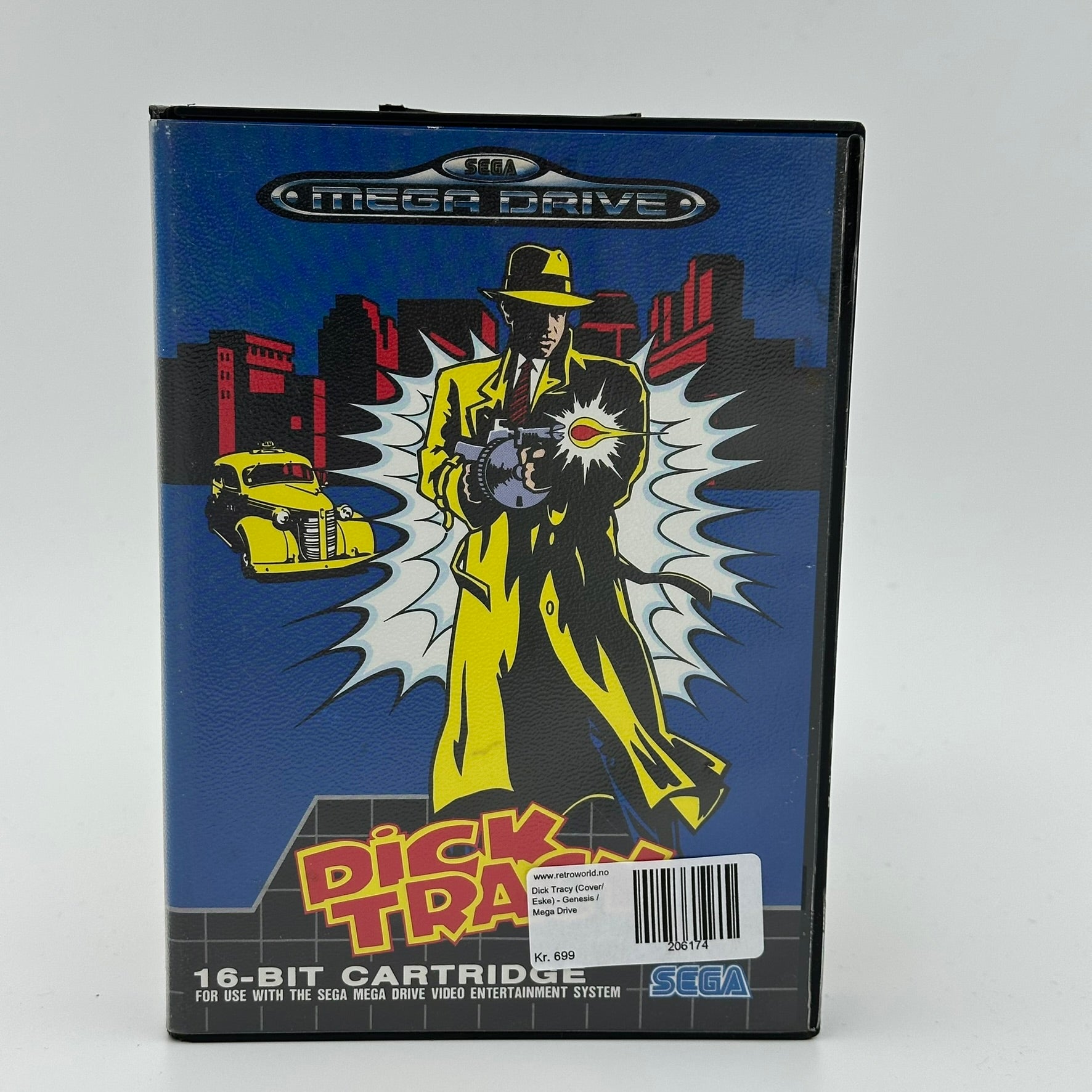 Dick Tracy (Cover/Eske) - Sega Genesis / Mega Drive