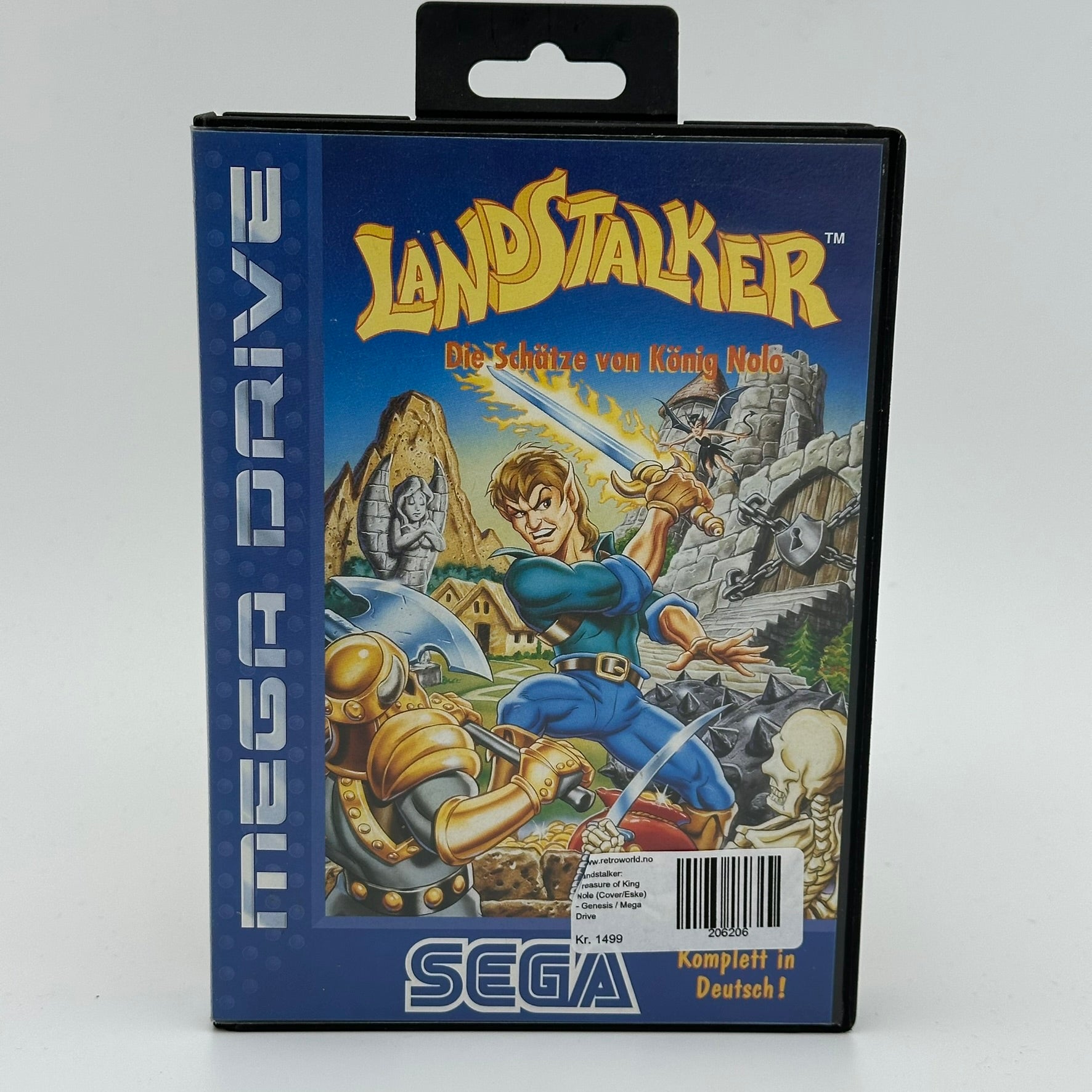 Landstalker: Treasure of King Nole (Cover/Eske) - Sega Genesis / Mega Drive