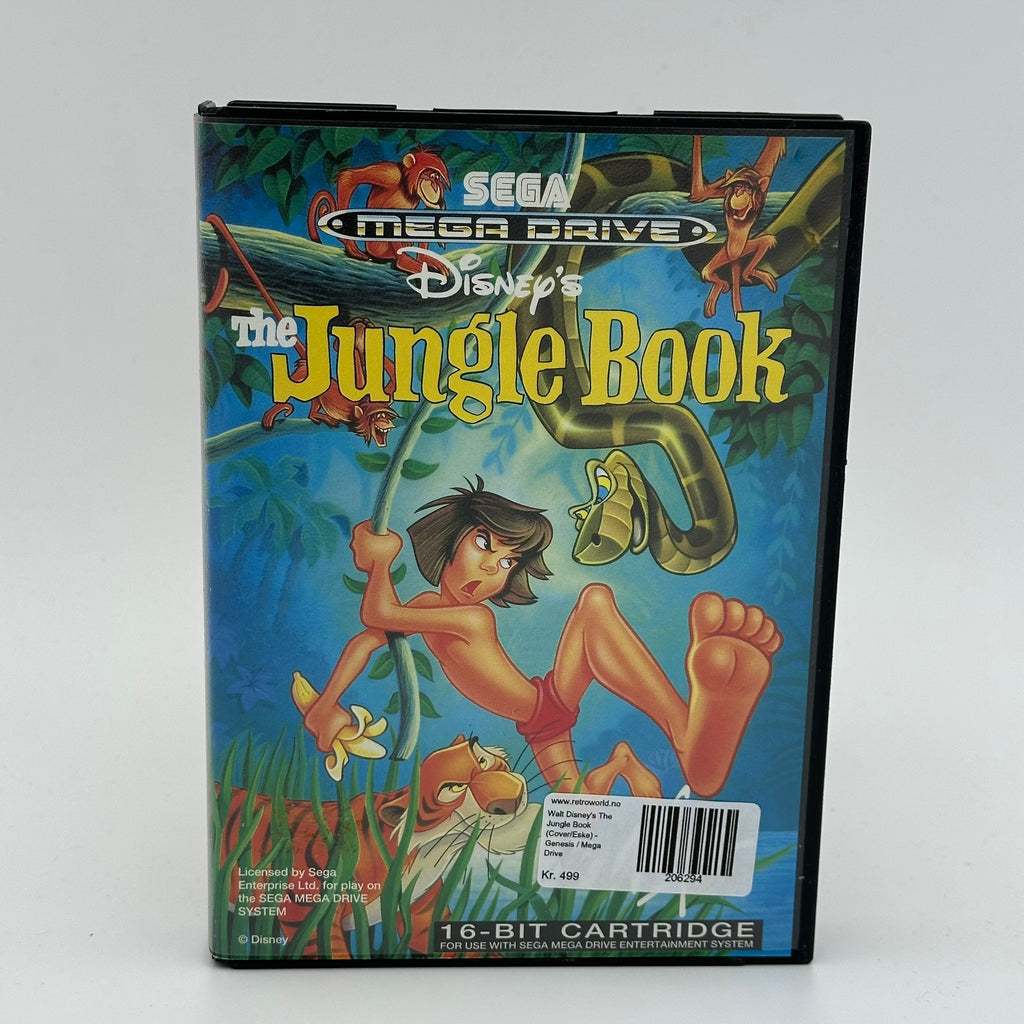 Le livre de la jungle Sega Mega Drive Sans notice PAL Megadrive Le livre de la jungle Sega Mega Drive Sans notice PAL Megadrive