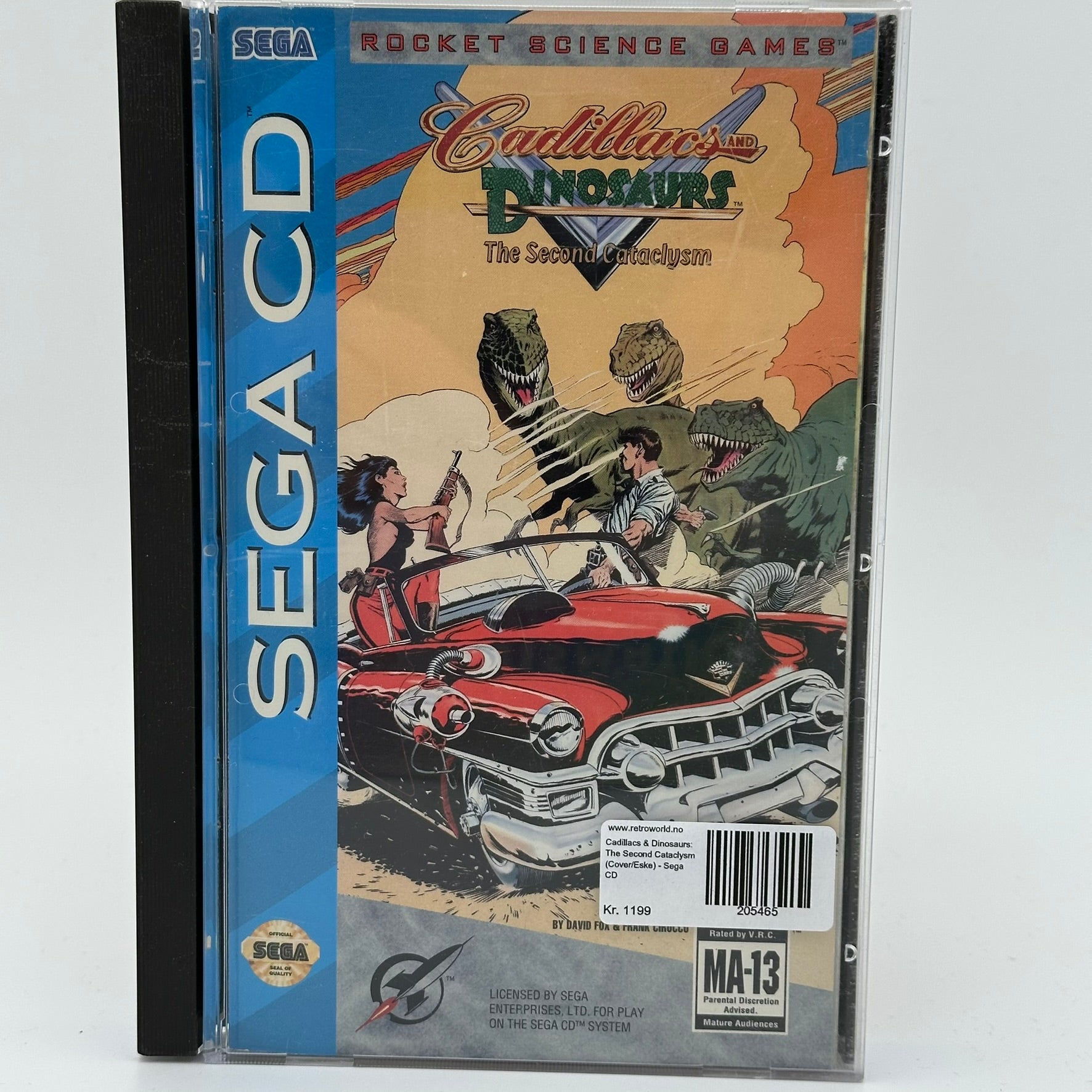 Cadillacs & Dinosaurs: The Second Cataclysm (Cover/Eske) - Sega CD